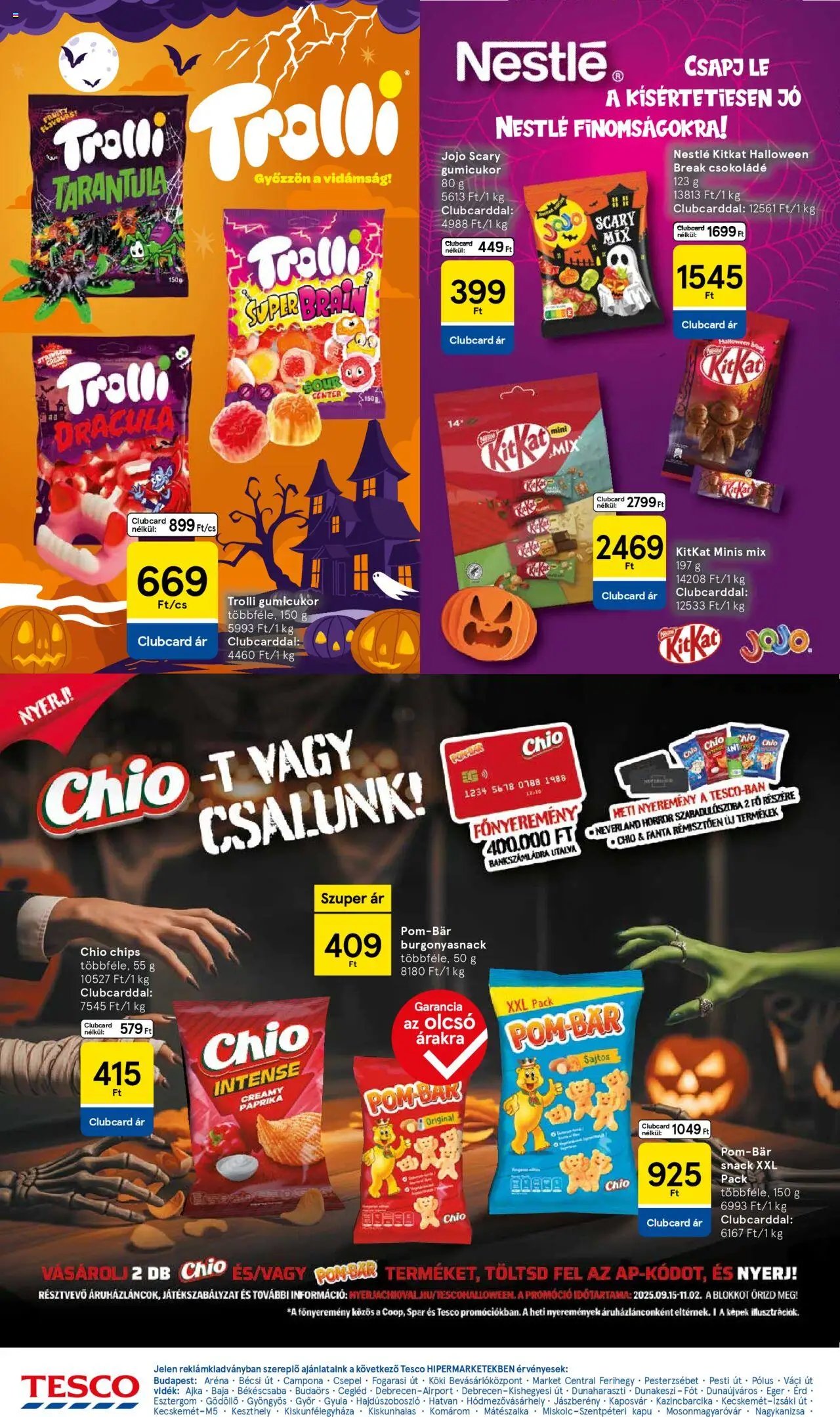 Tesco újság 2025.10.16. Akciós újság Tesco (2025-10-16 - 2025-10-22)
