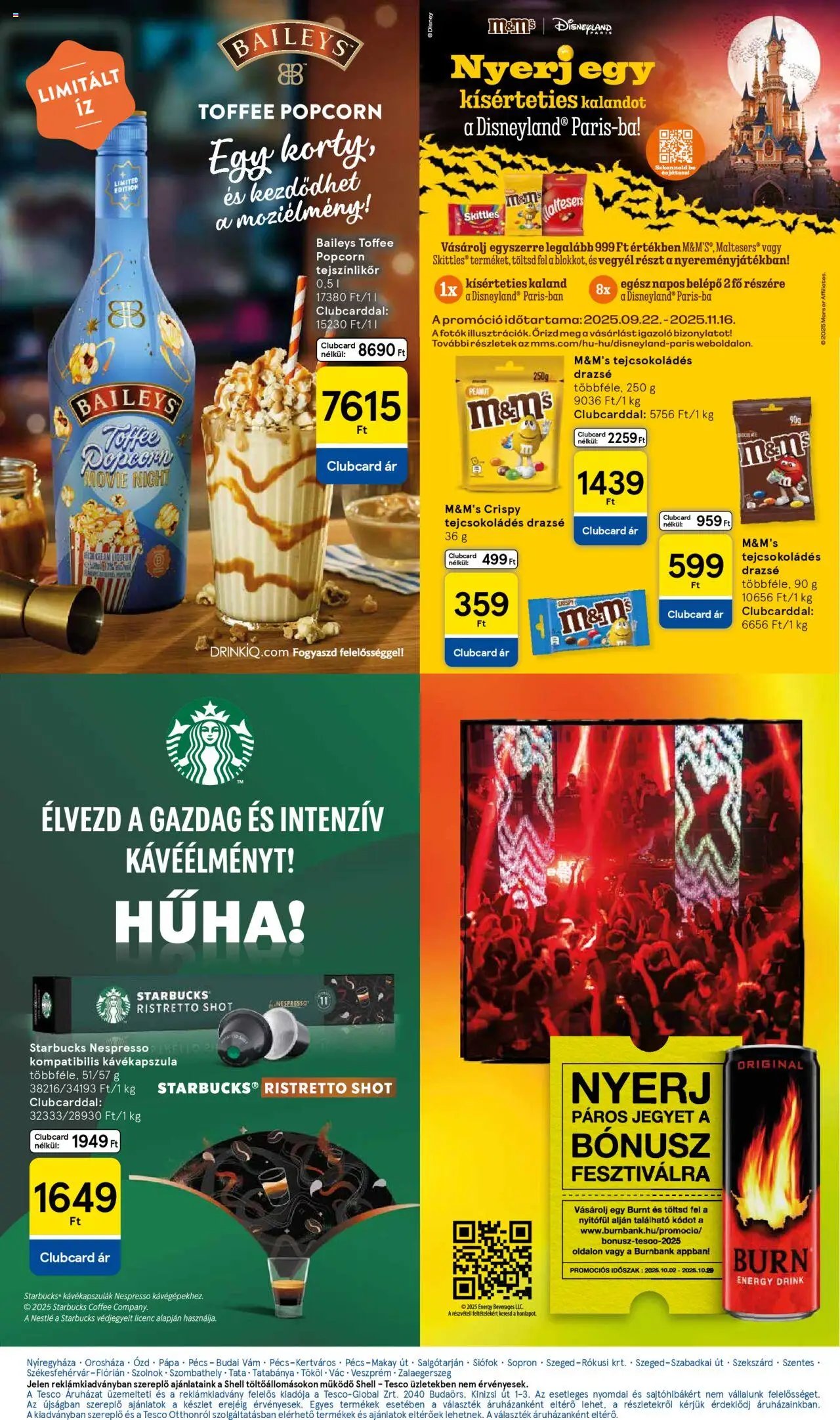 Tesco újság 2025.10.16. Akciós újság Tesco (2025-10-16 - 2025-10-22)