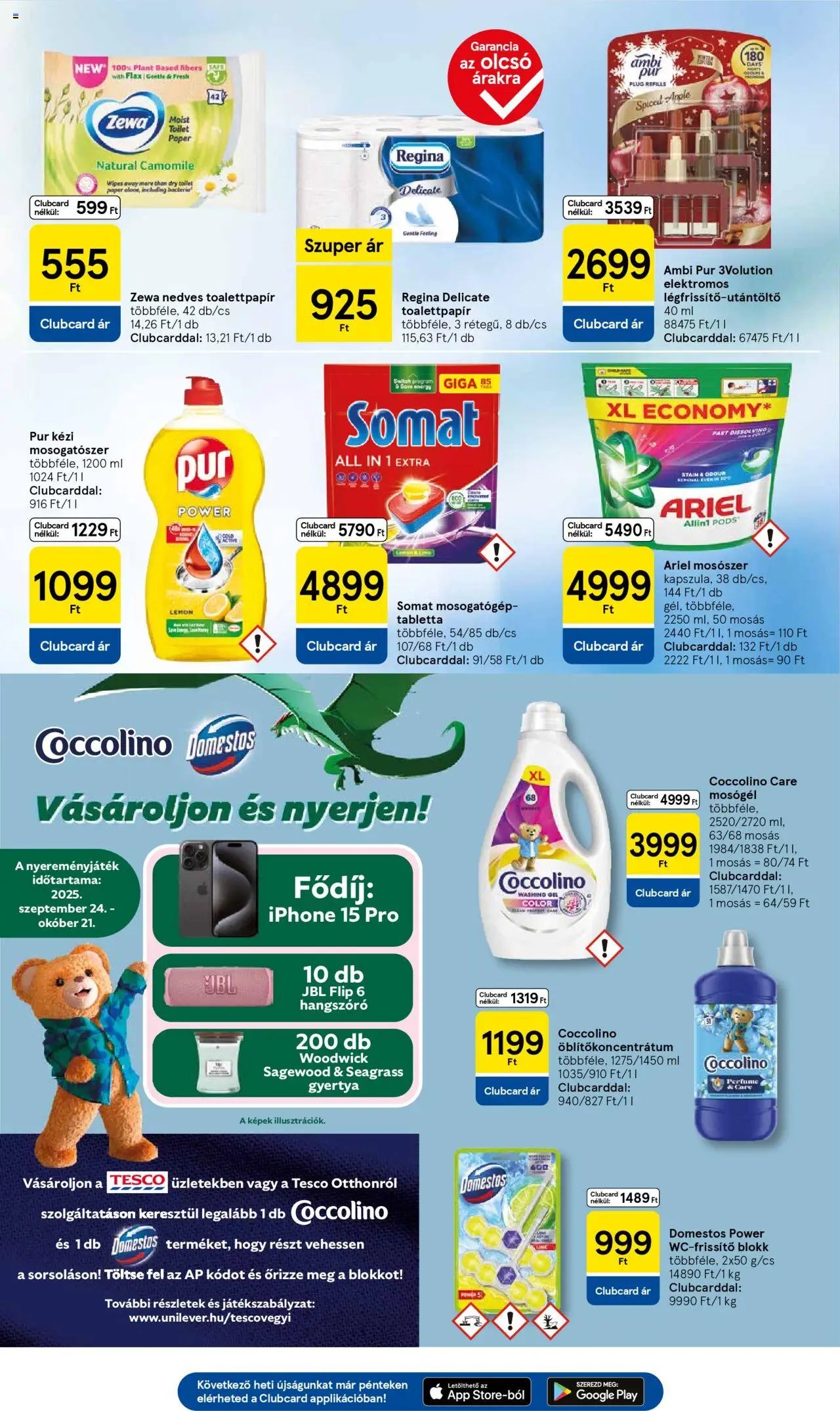 Tesco újság 2025.10.16. Akciós újság Tesco (2025-10-16 - 2025-10-22)