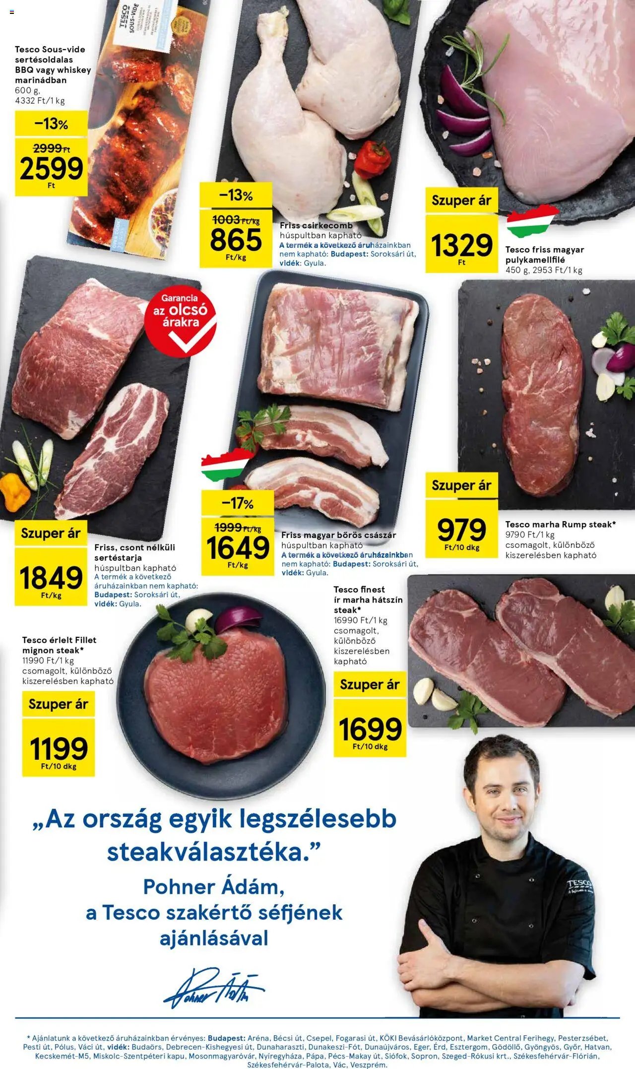 Tesco újság 2025.10.16. Akciós újság Tesco (2025-10-16 - 2025-10-22)