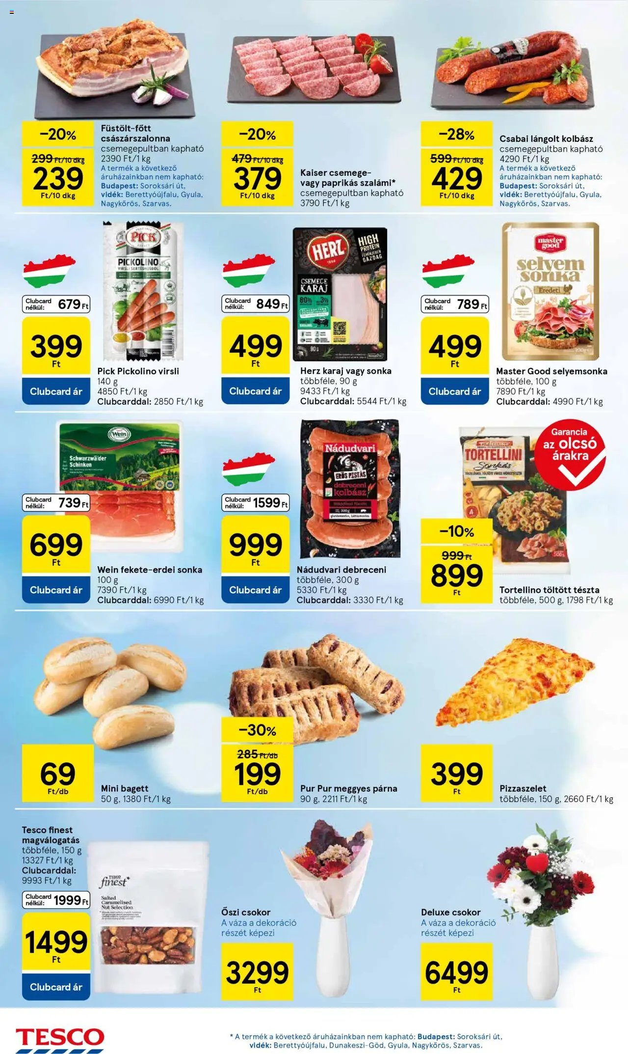 Tesco újság 2025.10.16. Akciós újság Tesco (2025-10-16 - 2025-10-22)