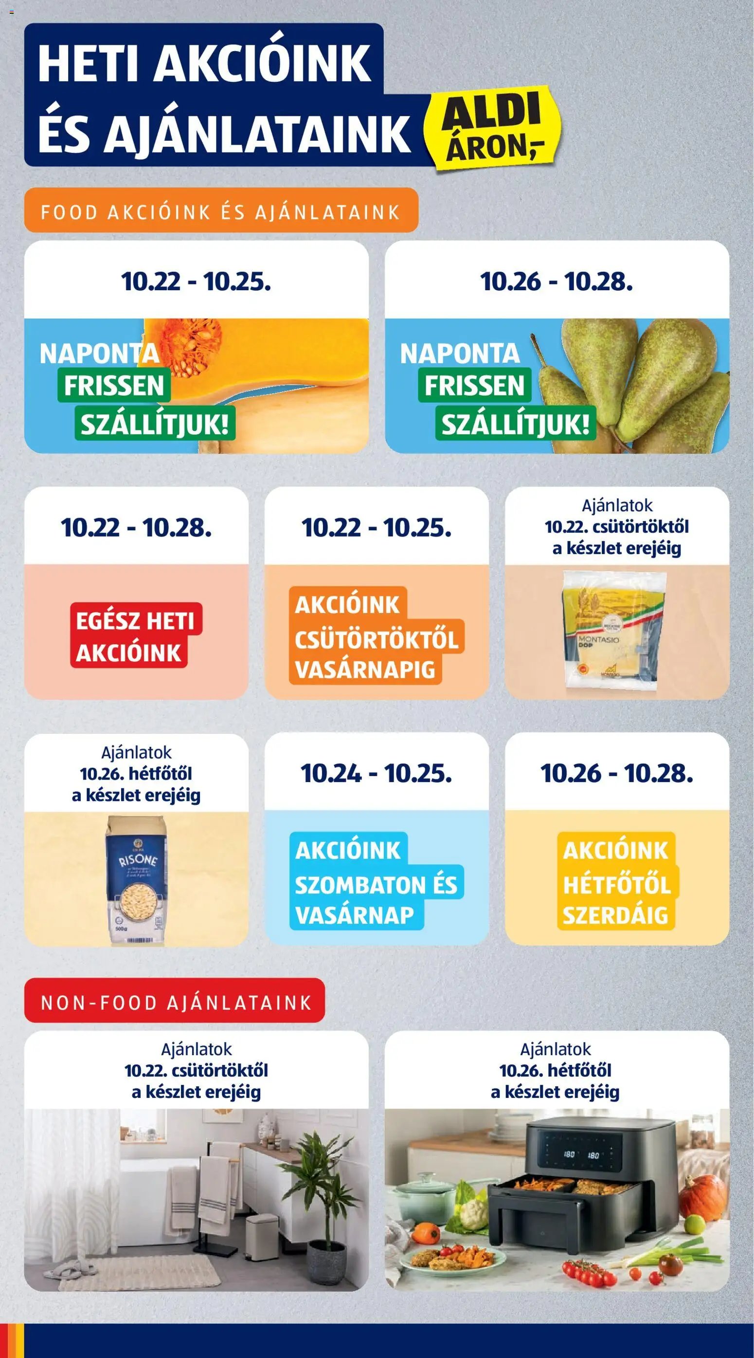 Aldi Karácsony akciós újság 2026.10.22. -tól/től 🧑‍🎄❄️
