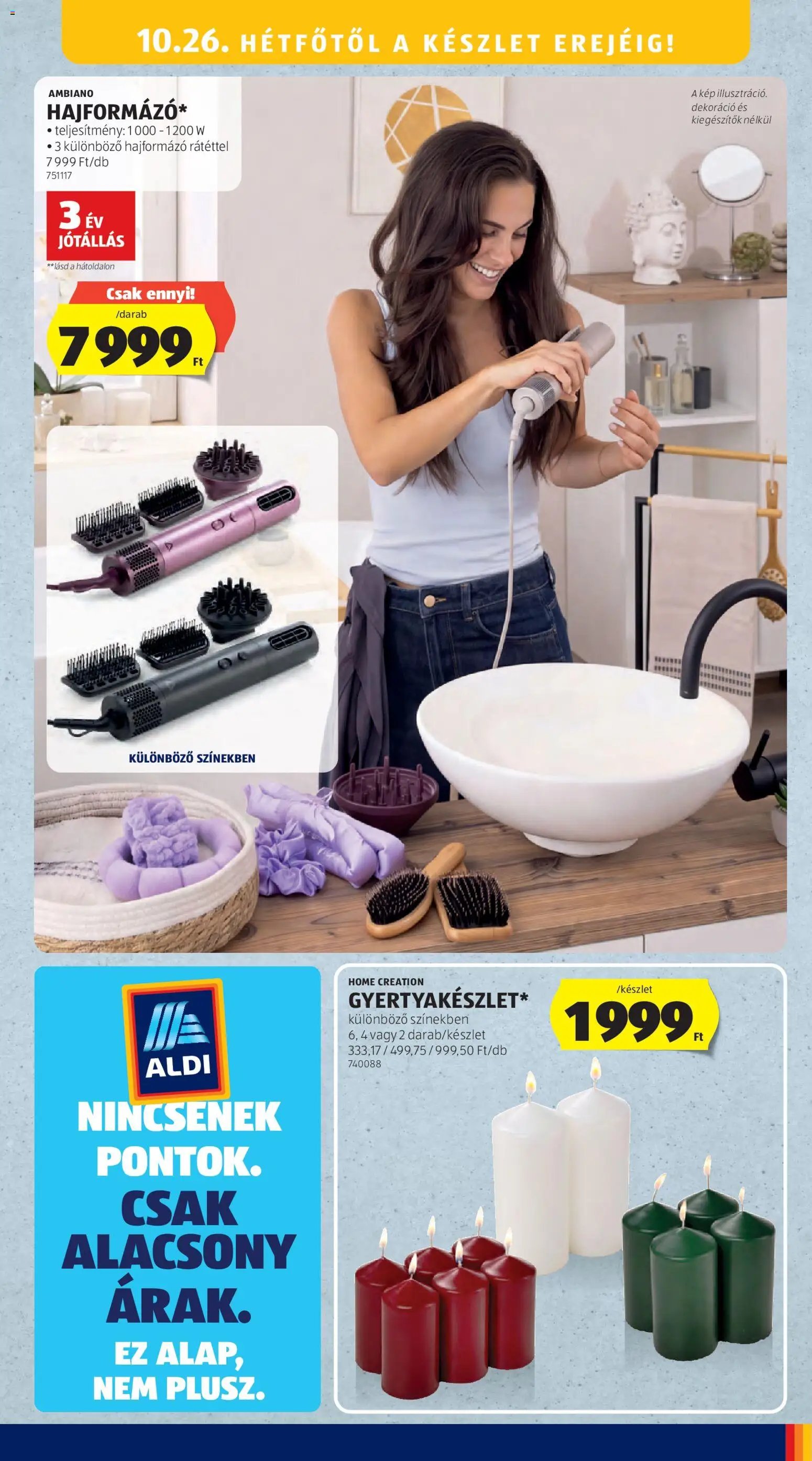 Aldi Karácsony akciós újság 2026.10.22. -tól/től 🧑‍🎄❄️