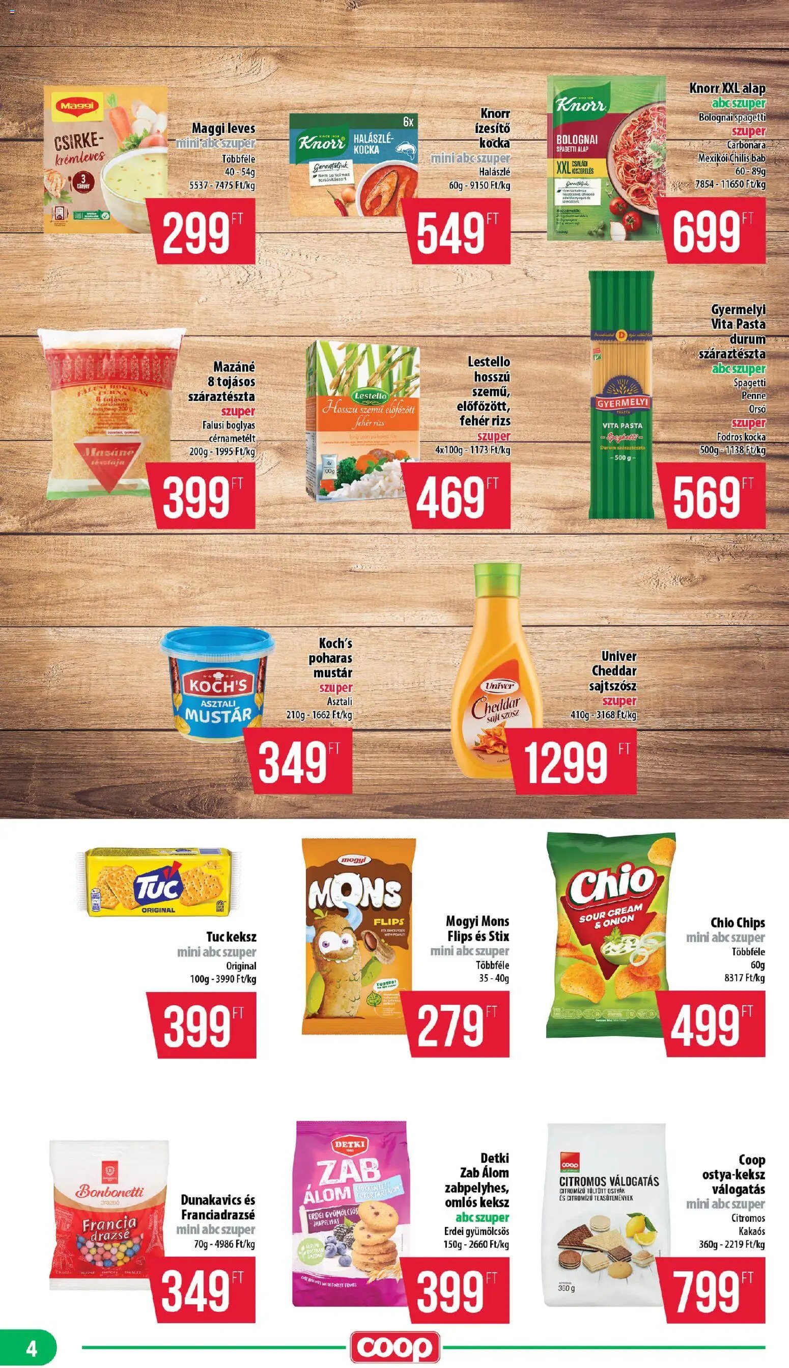 COOP újság 2026.06.18. COOP - Mini & Abc & Szuper / Mecsek