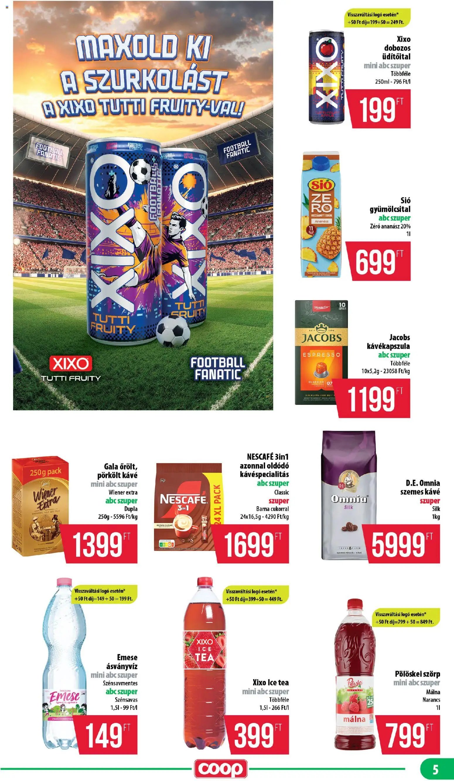 COOP újság 2026.06.18. COOP - Mini & Abc & Szuper / Mecsek