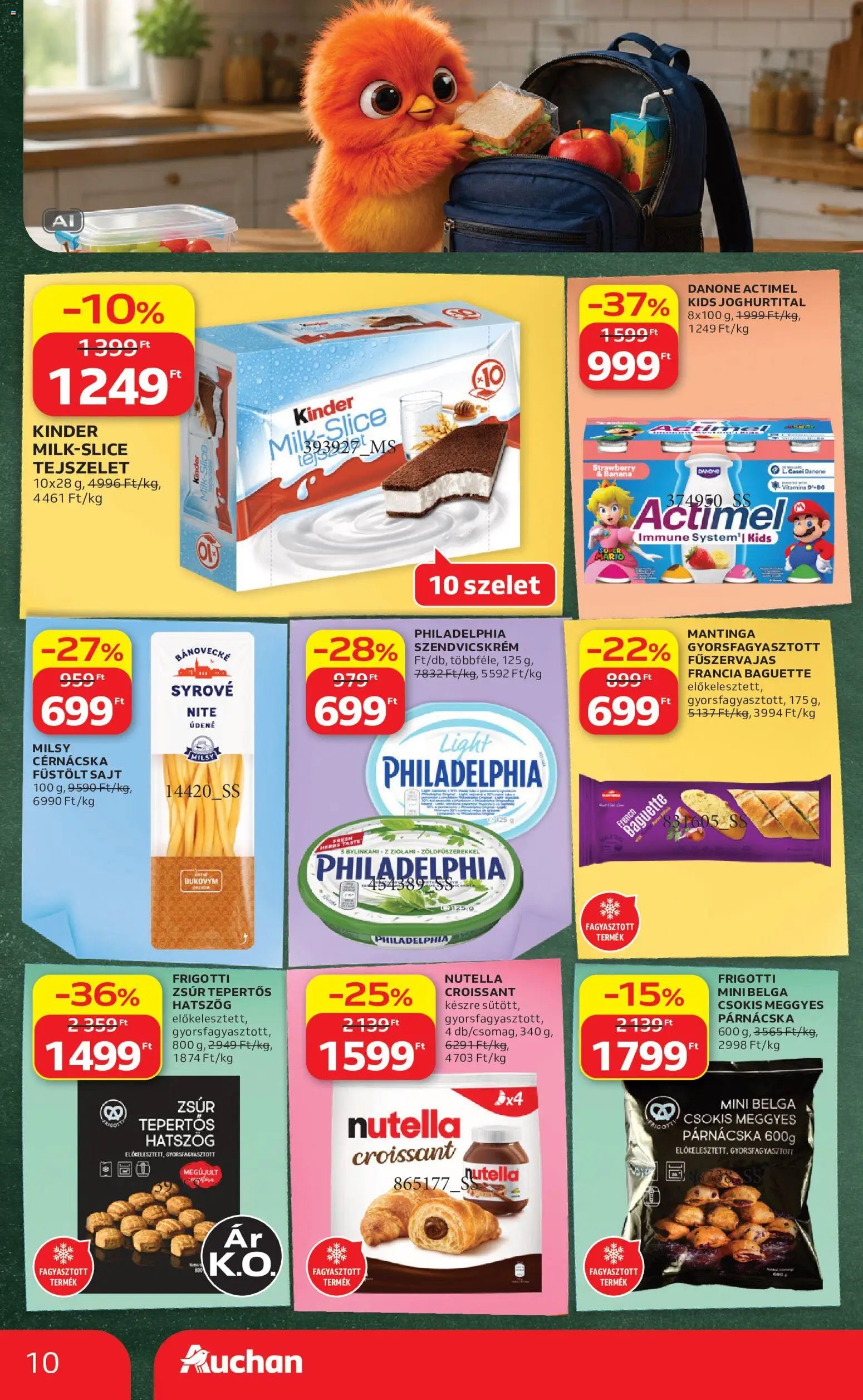 Auchan újság 2026.08.21. Auchan Iskolakezdés ajánlatok