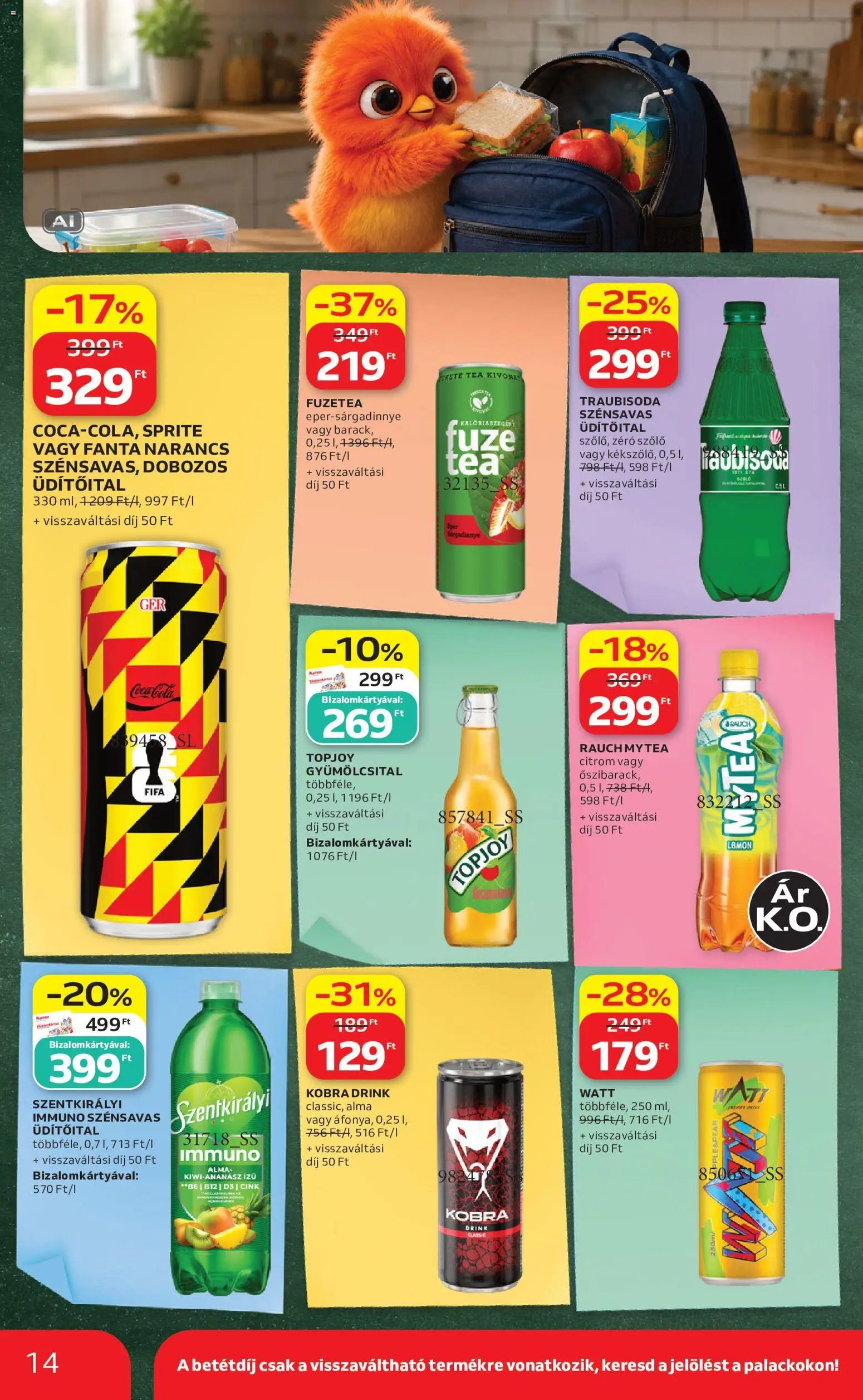 Auchan újság 2026.08.21. Auchan Iskolakezdés ajánlatok