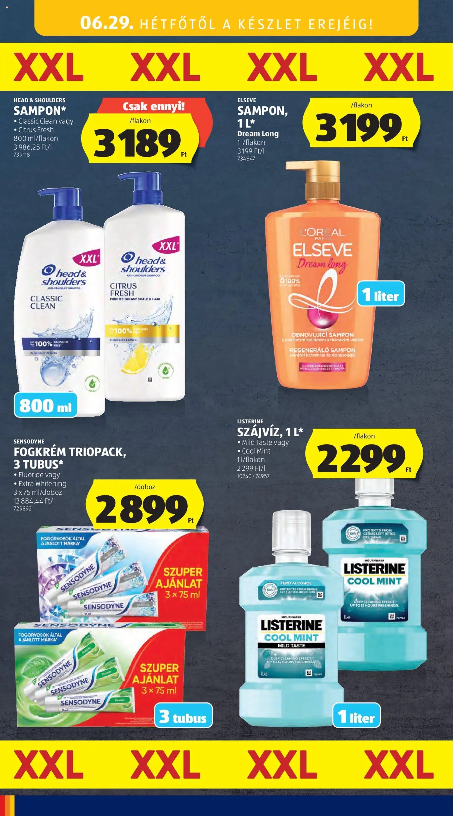 Aldi újság 2026.06.25. Aldi Középső sor termékei