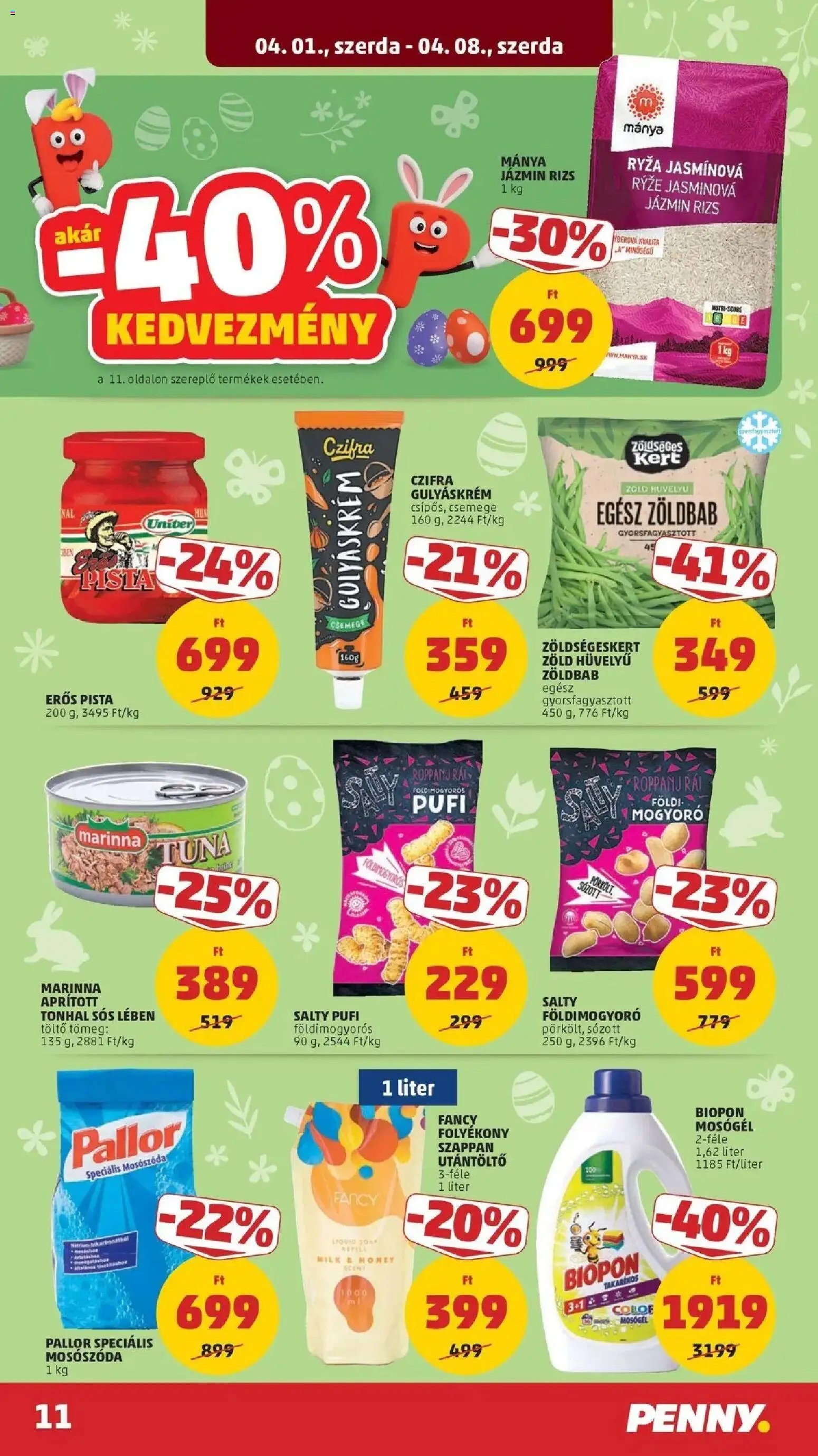 PENNY újság 2026.04.01. Penny aktuális akciós újság (2026-04-01 - 2026-04-08)
