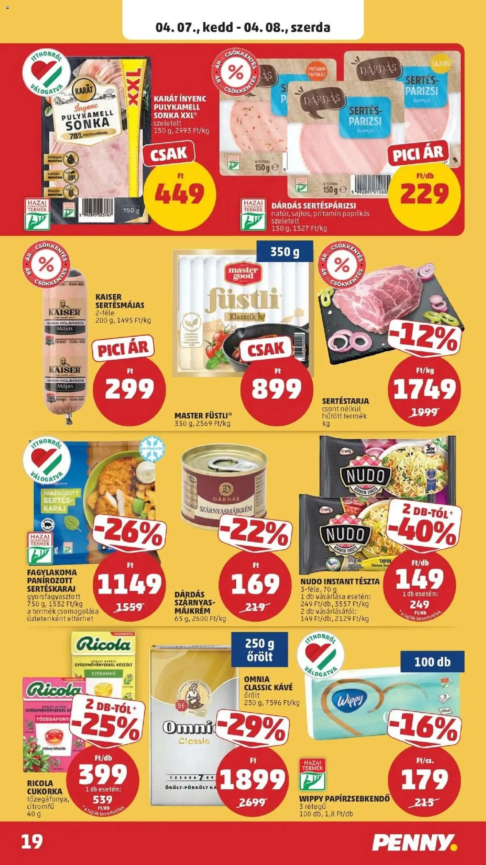 PENNY újság 2026.04.01. Penny aktuális akciós újság (2026-04-01 - 2026-04-08)