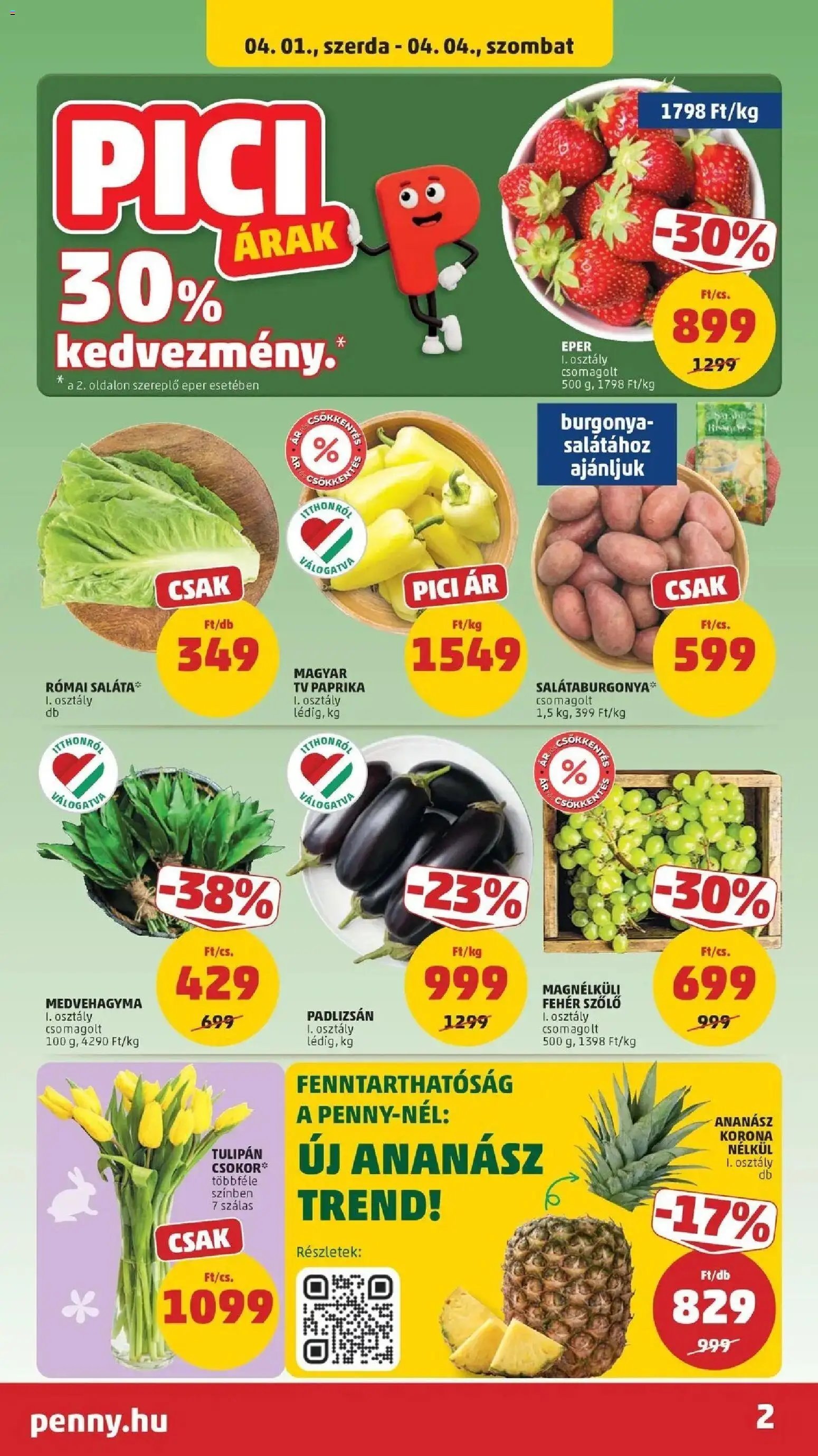 PENNY újság 2026.04.01. Penny aktuális akciós újság (2026-04-01 - 2026-04-08)