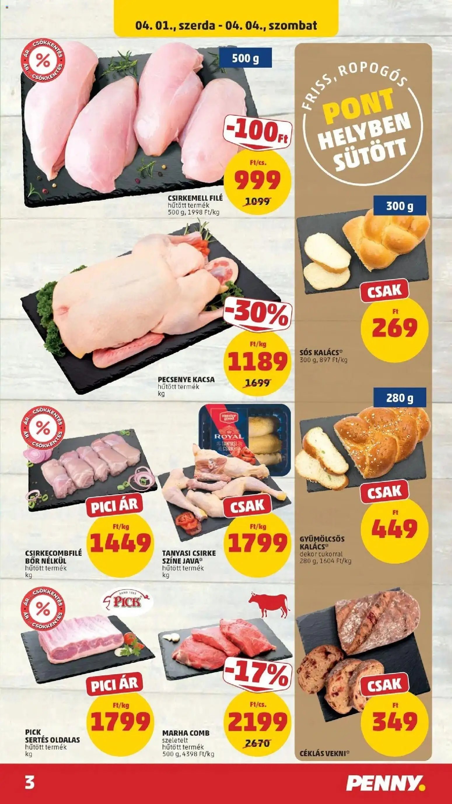 PENNY újság 2026.04.01. Penny aktuális akciós újság (2026-04-01 - 2026-04-08)
