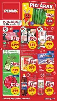 PENNY újság 2026.04.01. Penny aktuális akciós újság (2026-04-01 - 2026-04-08)