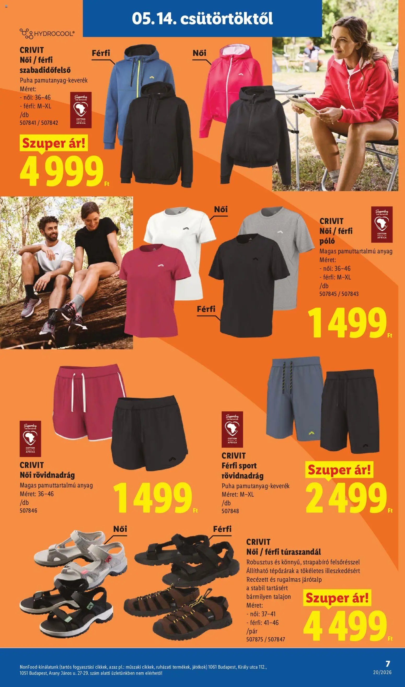 Lidl újság 2026.05.14. Lidl Nonfood kínálatunk (2026-05-14 - 2026-05-20)