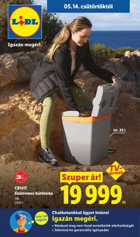 Lidl újság 2026.05.14. Lidl Nonfood kínálatunk (2026-05-14 - 2026-05-20)