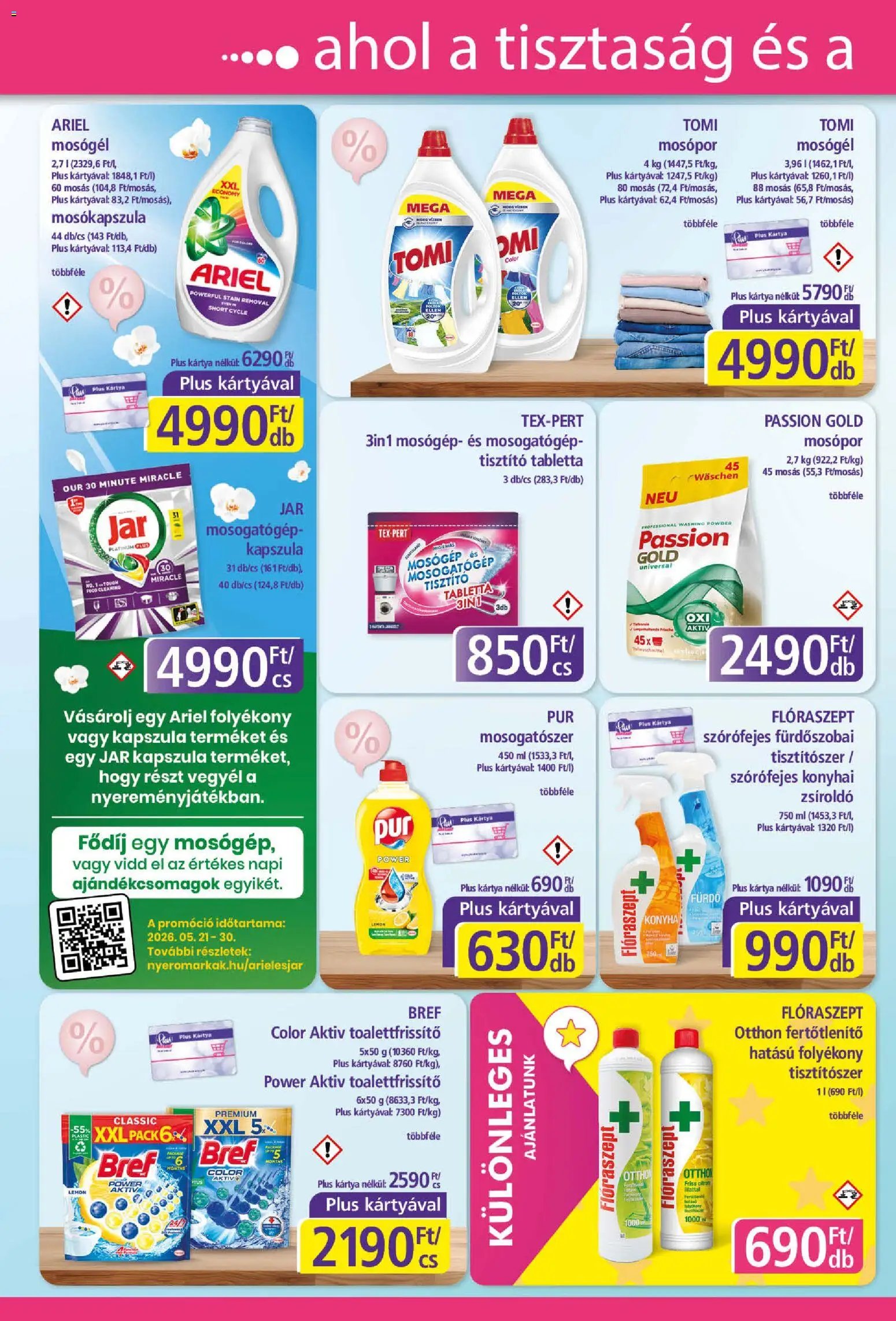 Plus Market újság 2026.05.21. Plus Market akciós újság