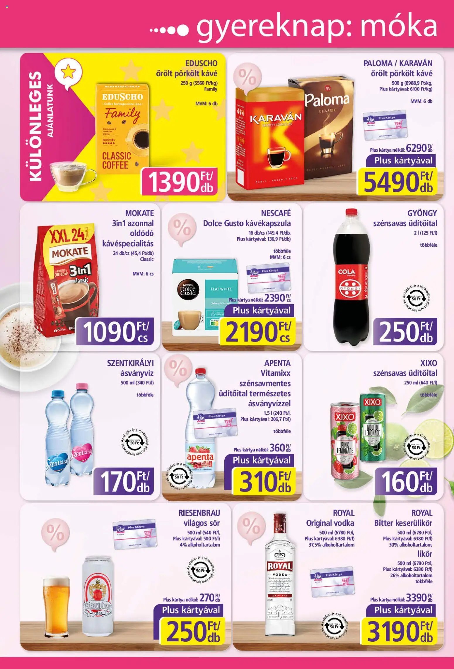 Plus Market újság 2026.05.21. Plus Market akciós újság