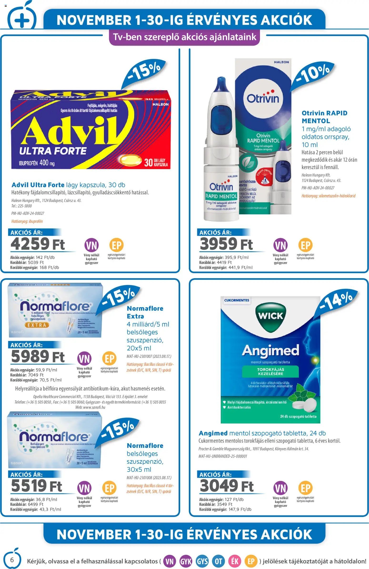 Alma Gyógyszertárak újság 2025.12.01. Akciós újság Alma Gyógyszertárak (2025-12-01 - 2025-12-31)
