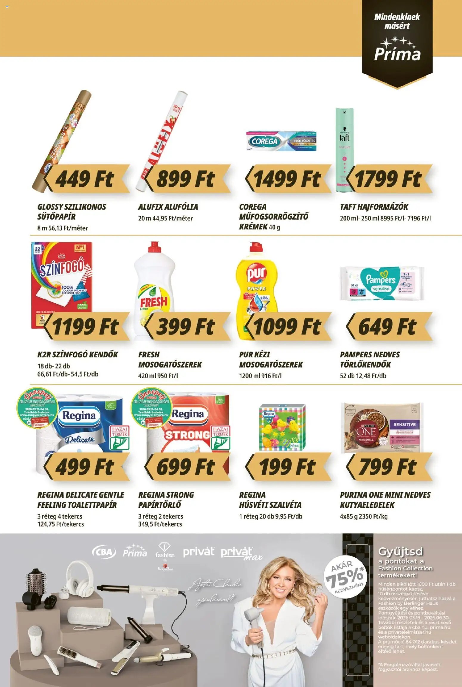 CBA Príma újság 2026.03.26. CBA Príma akciós újság (2026-03-26 - 2026-04-04)