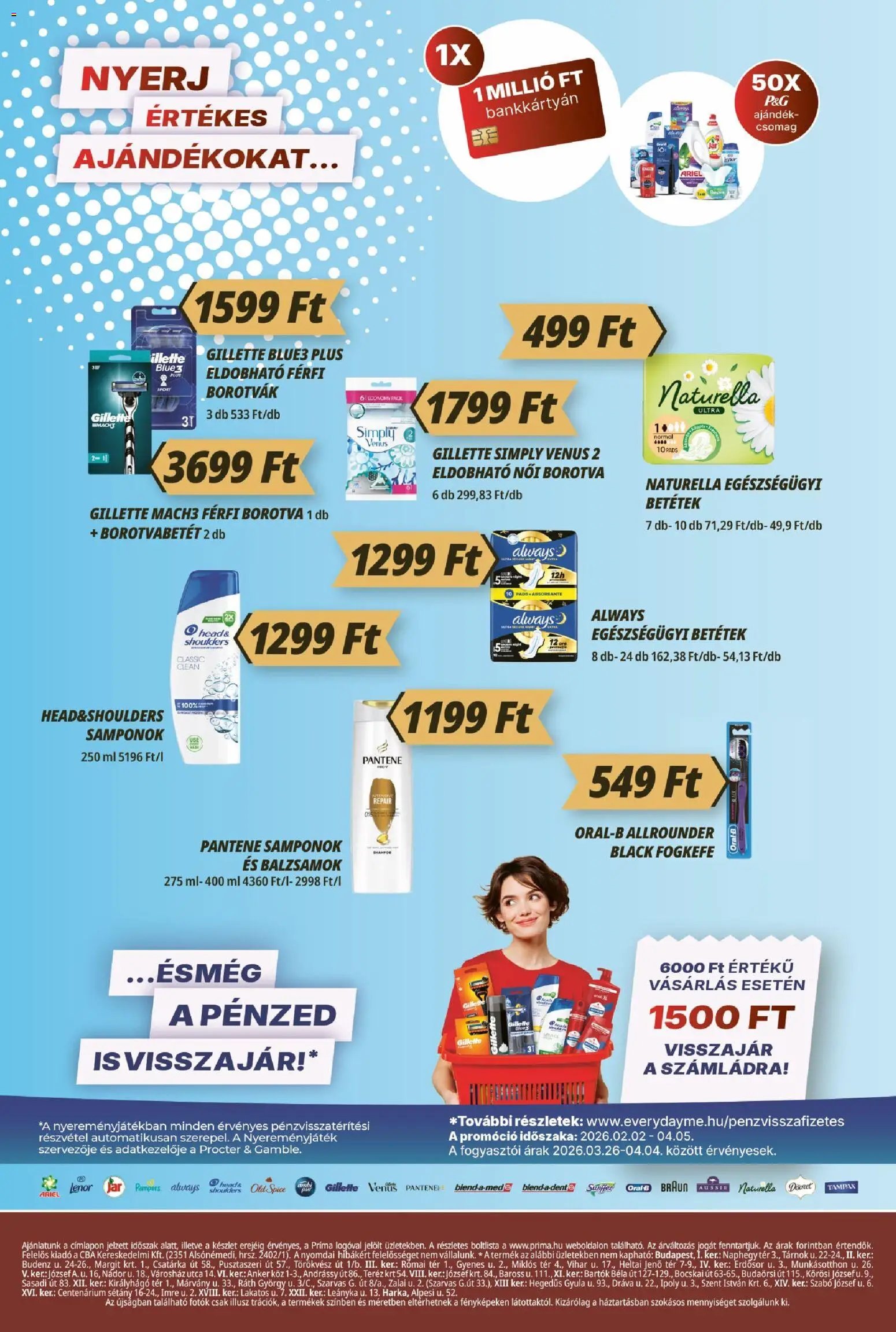 CBA Príma újság 2026.03.26. CBA Príma akciós újság (2026-03-26 - 2026-04-04)