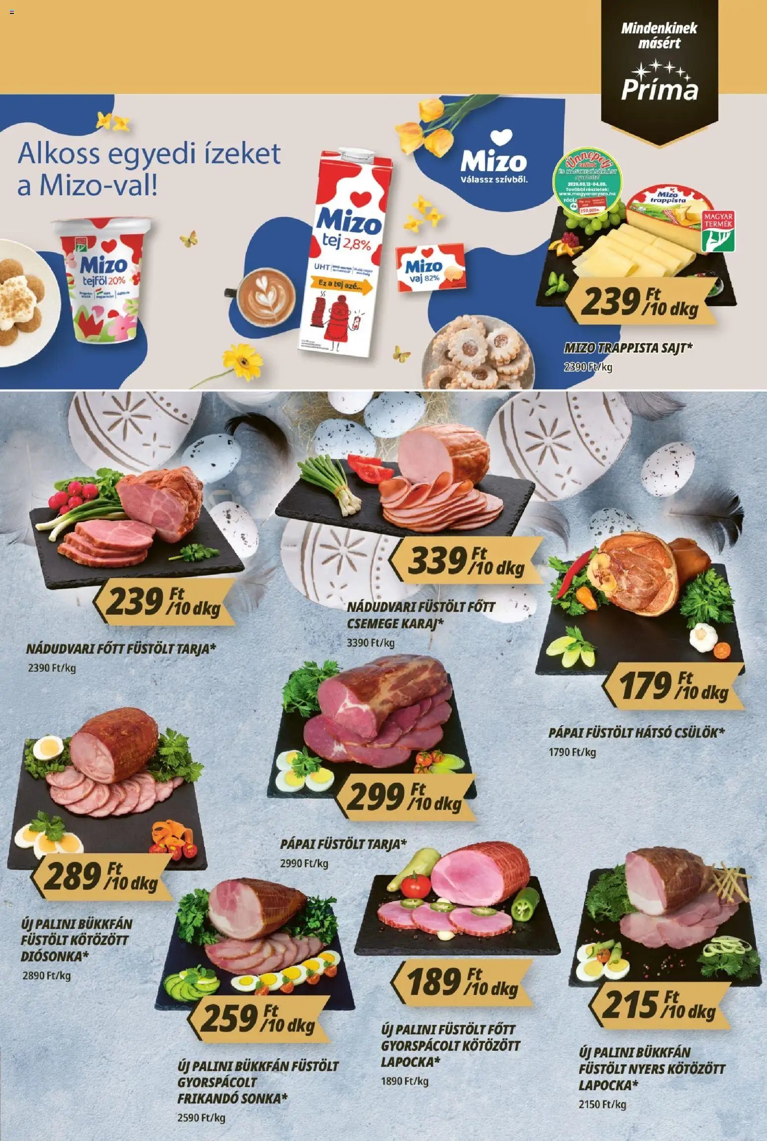 CBA Príma újság 2026.03.26. CBA Príma akciós újság (2026-03-26 - 2026-04-04)