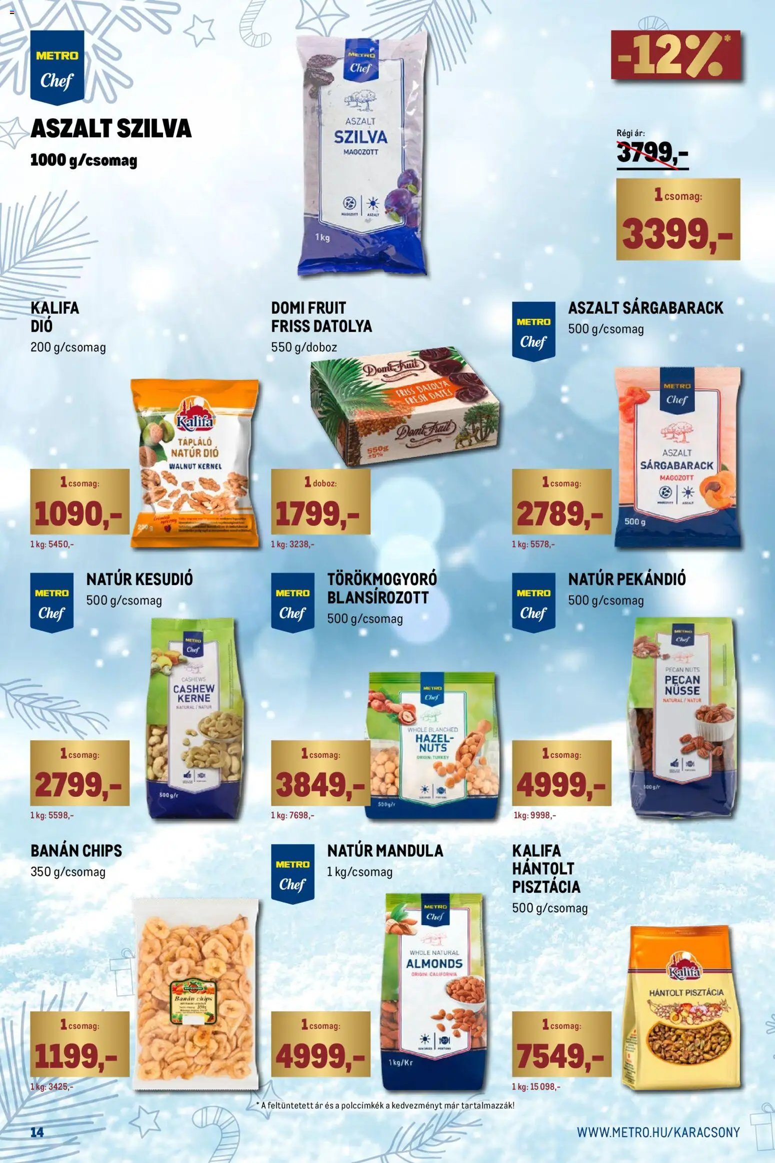 Metro újság 2025.12.01. Ünnepi katalógus (2025-12-01 - 2025-12-31)
