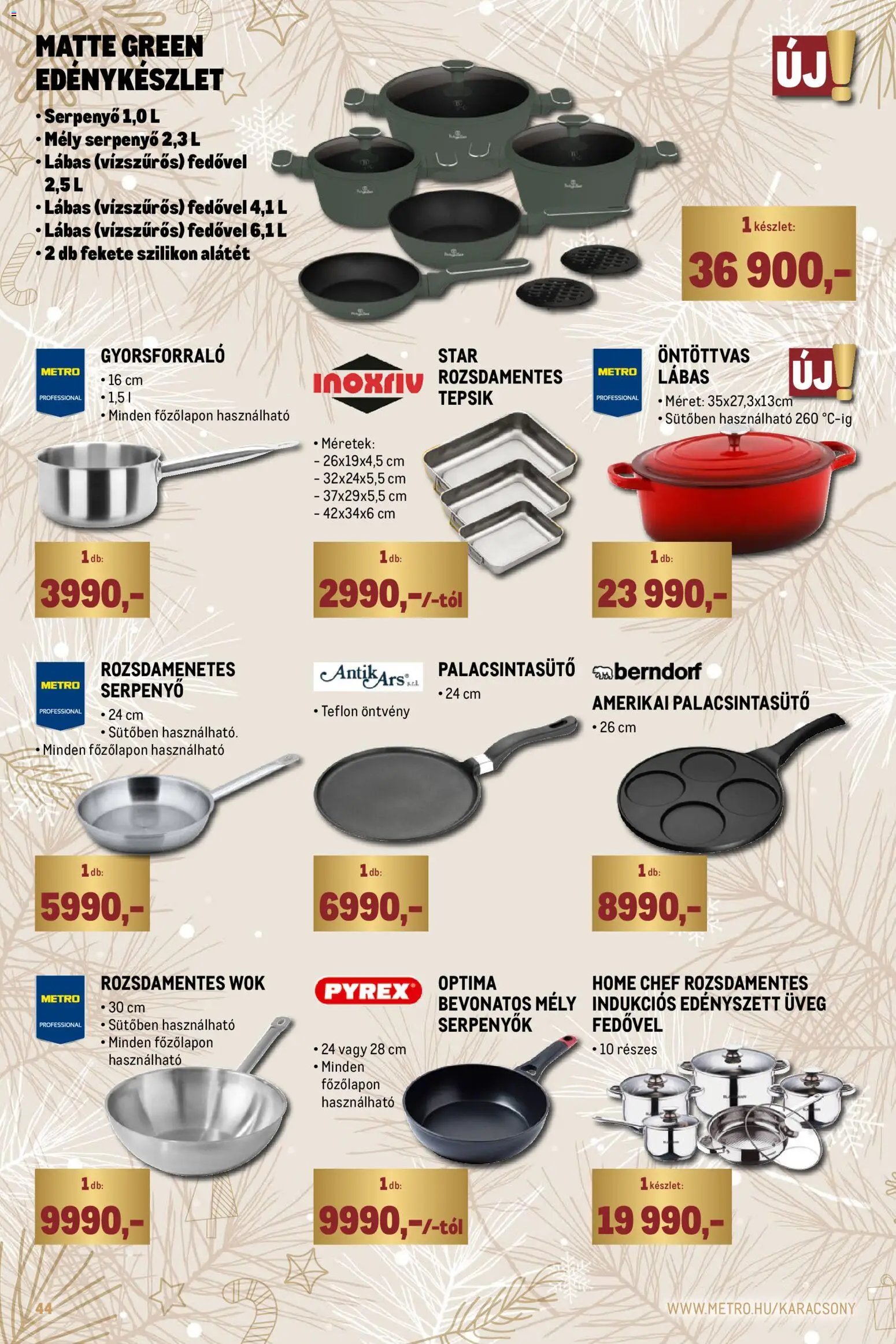 Metro újság 2025.12.01. Ünnepi katalógus (2025-12-01 - 2025-12-31)