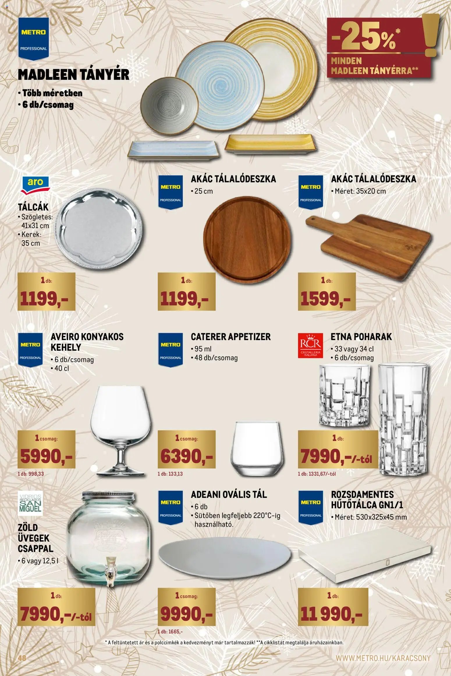 Metro újság 2025.12.01. Ünnepi katalógus (2025-12-01 - 2025-12-31)