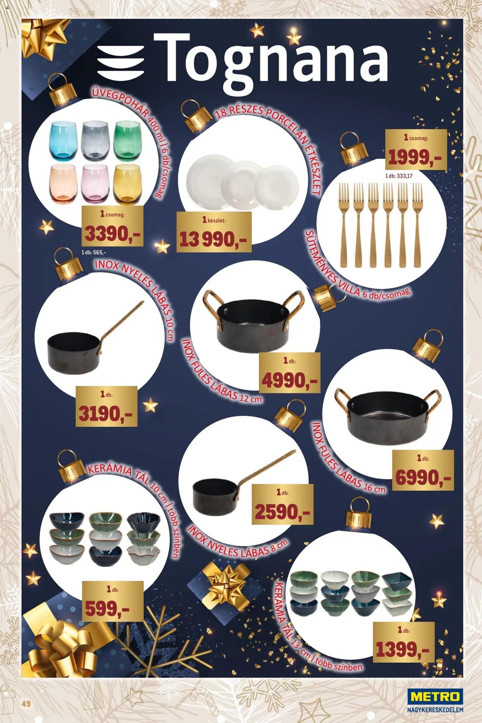 Metro újság 2025.12.01. Ünnepi katalógus (2025-12-01 - 2025-12-31)