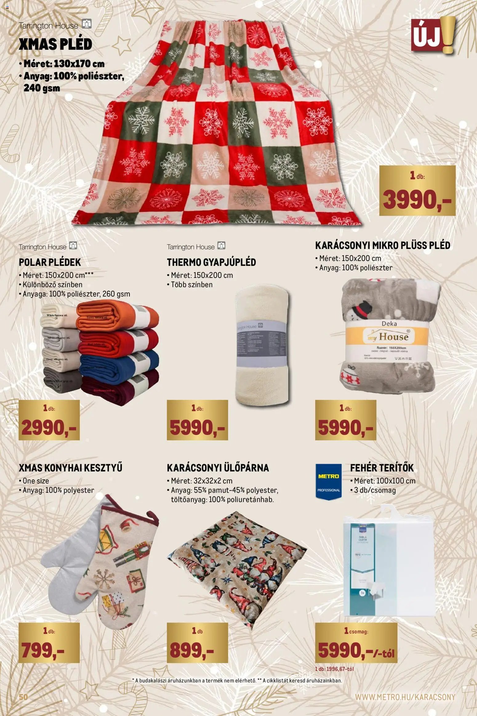 Metro újság 2025.12.01. Ünnepi katalógus (2025-12-01 - 2025-12-31)