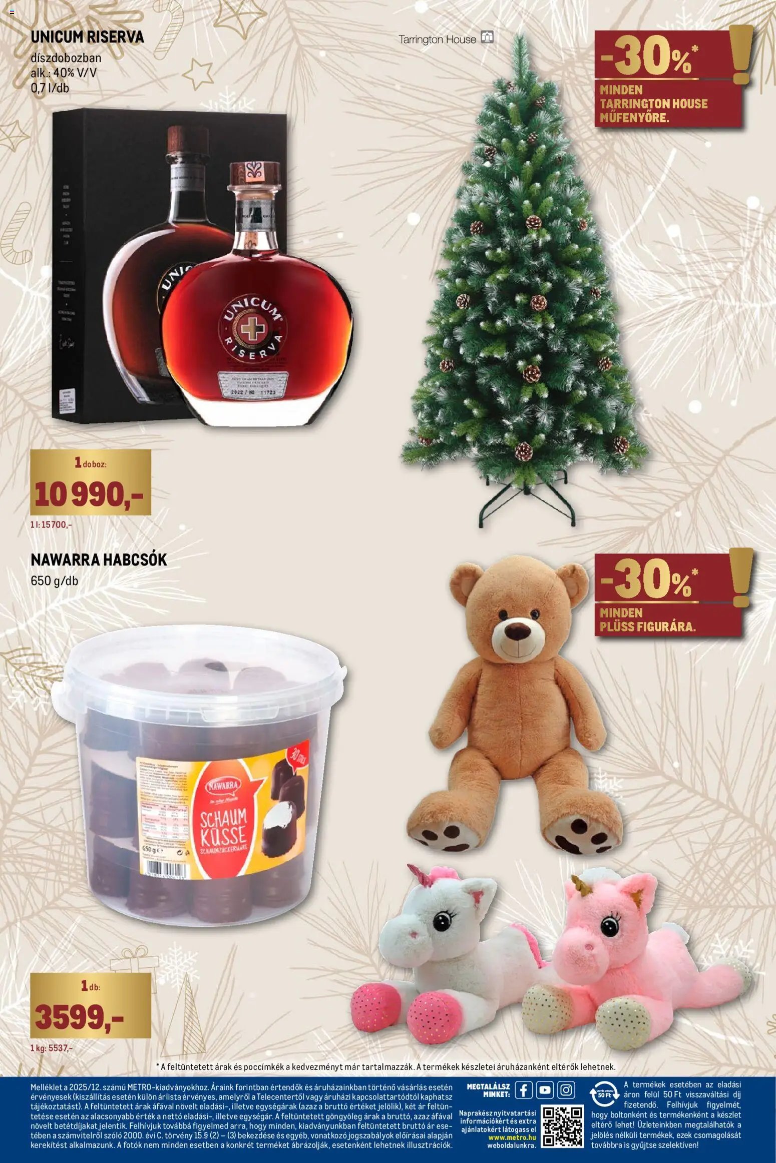 Metro újság 2025.12.01. Ünnepi katalógus (2025-12-01 - 2025-12-31)