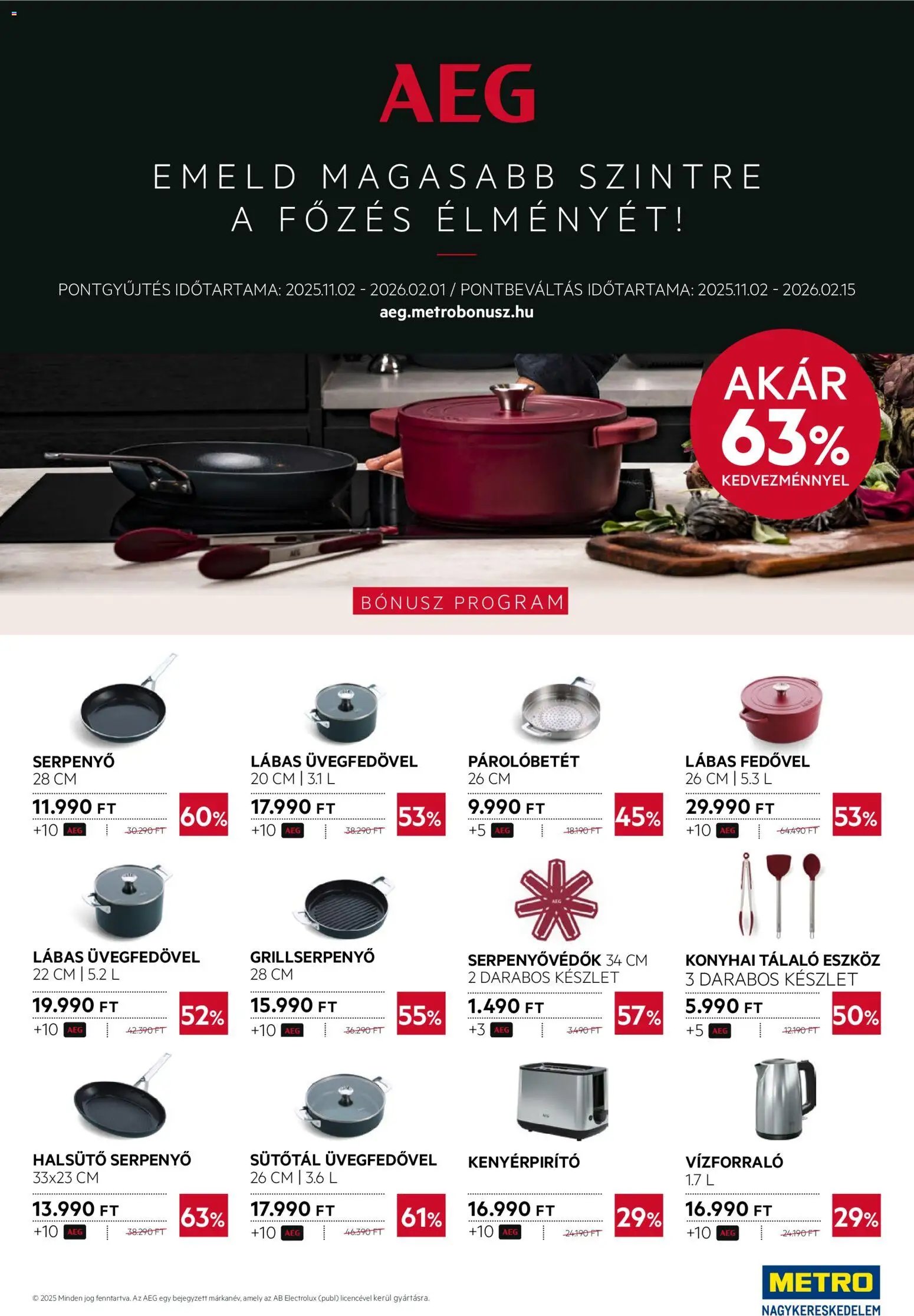 Metro újság 2025.12.01. Ünnepi katalógus (2025-12-01 - 2025-12-31)