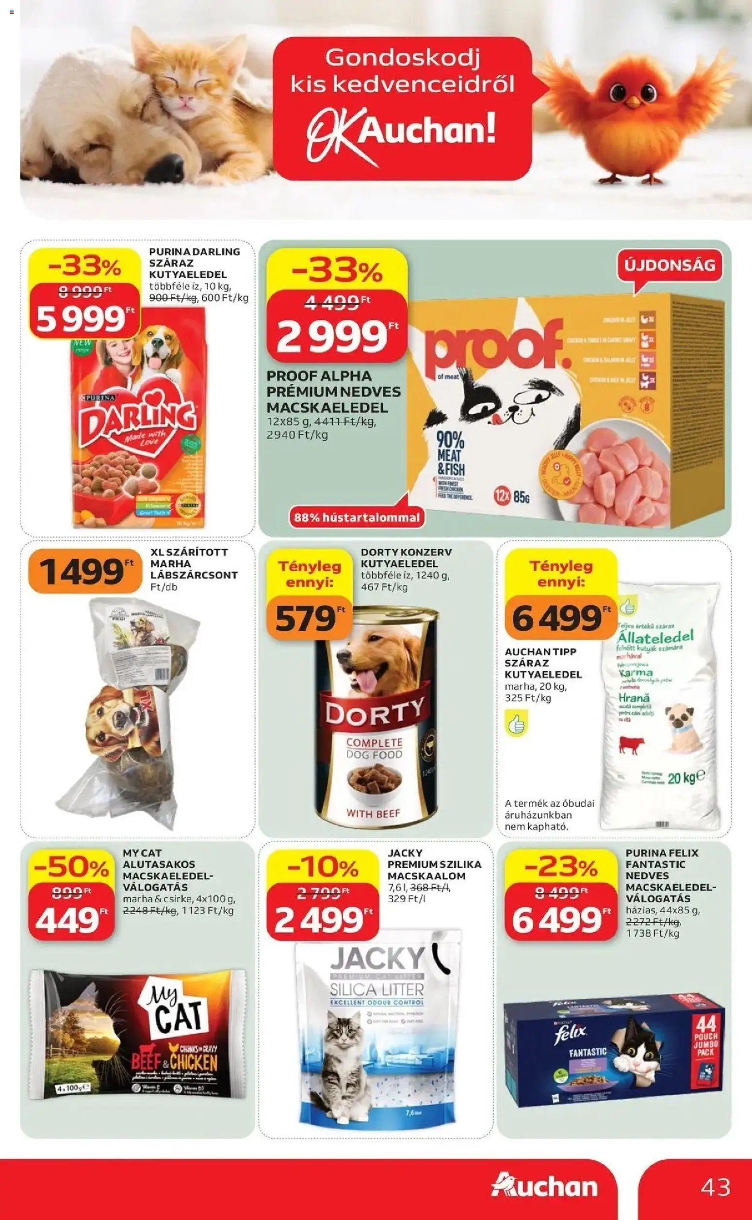 Auchan újság 2026.07.09. Auchan akciós újság Miskolc