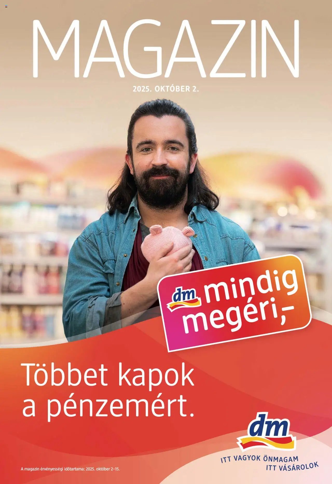 DM Drogerie Markt újság 2025.10.02. Akciós újság DM Drogerie Markt (2025-10-02 - 2025-10-15)