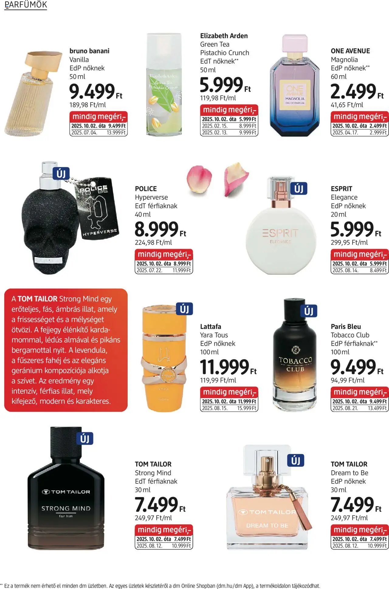 DM Drogerie Markt újság 2025.10.02. Akciós újság DM Drogerie Markt (2025-10-02 - 2025-10-15)