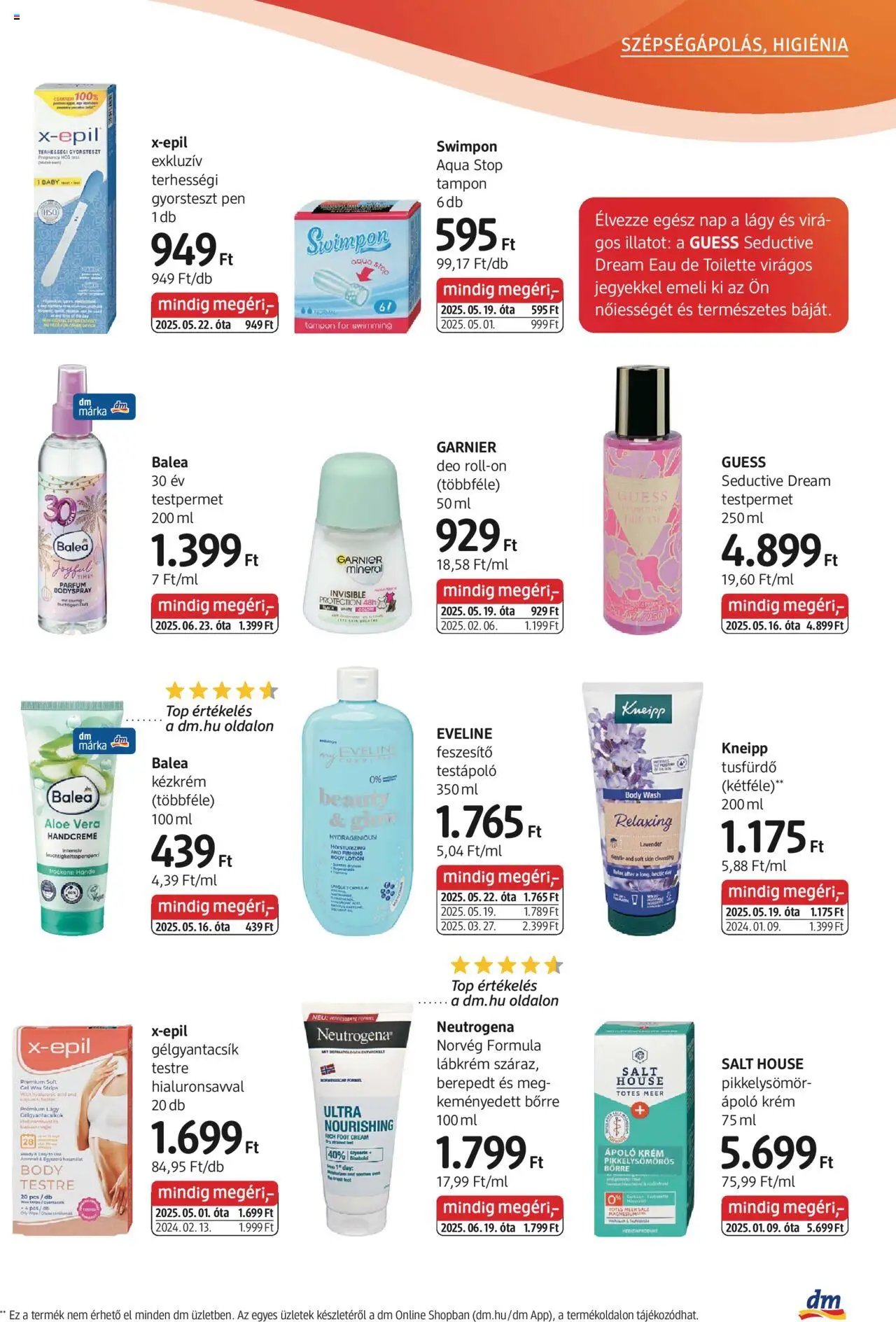 DM Drogerie Markt újság 2025.10.02. Akciós újság DM Drogerie Markt (2025-10-02 - 2025-10-15)