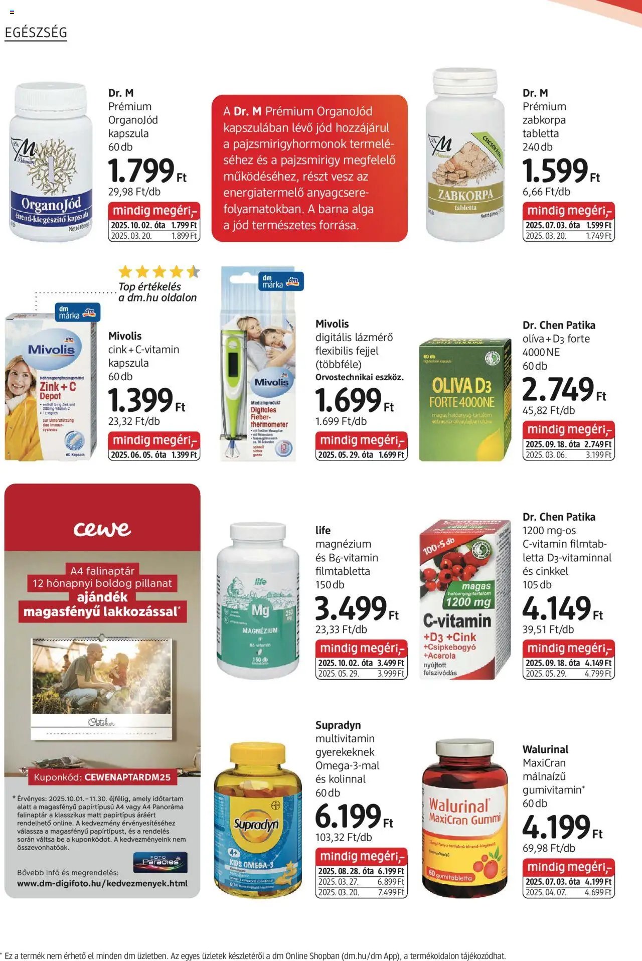 DM Drogerie Markt újság 2025.10.02. Akciós újság DM Drogerie Markt (2025-10-02 - 2025-10-15)