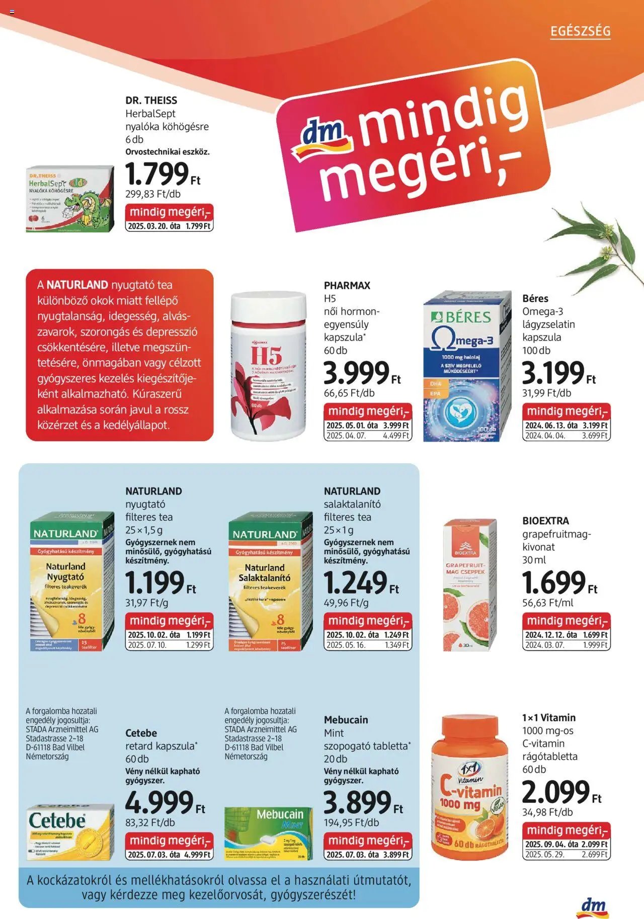 DM Drogerie Markt újság 2025.10.02. Akciós újság DM Drogerie Markt (2025-10-02 - 2025-10-15)
