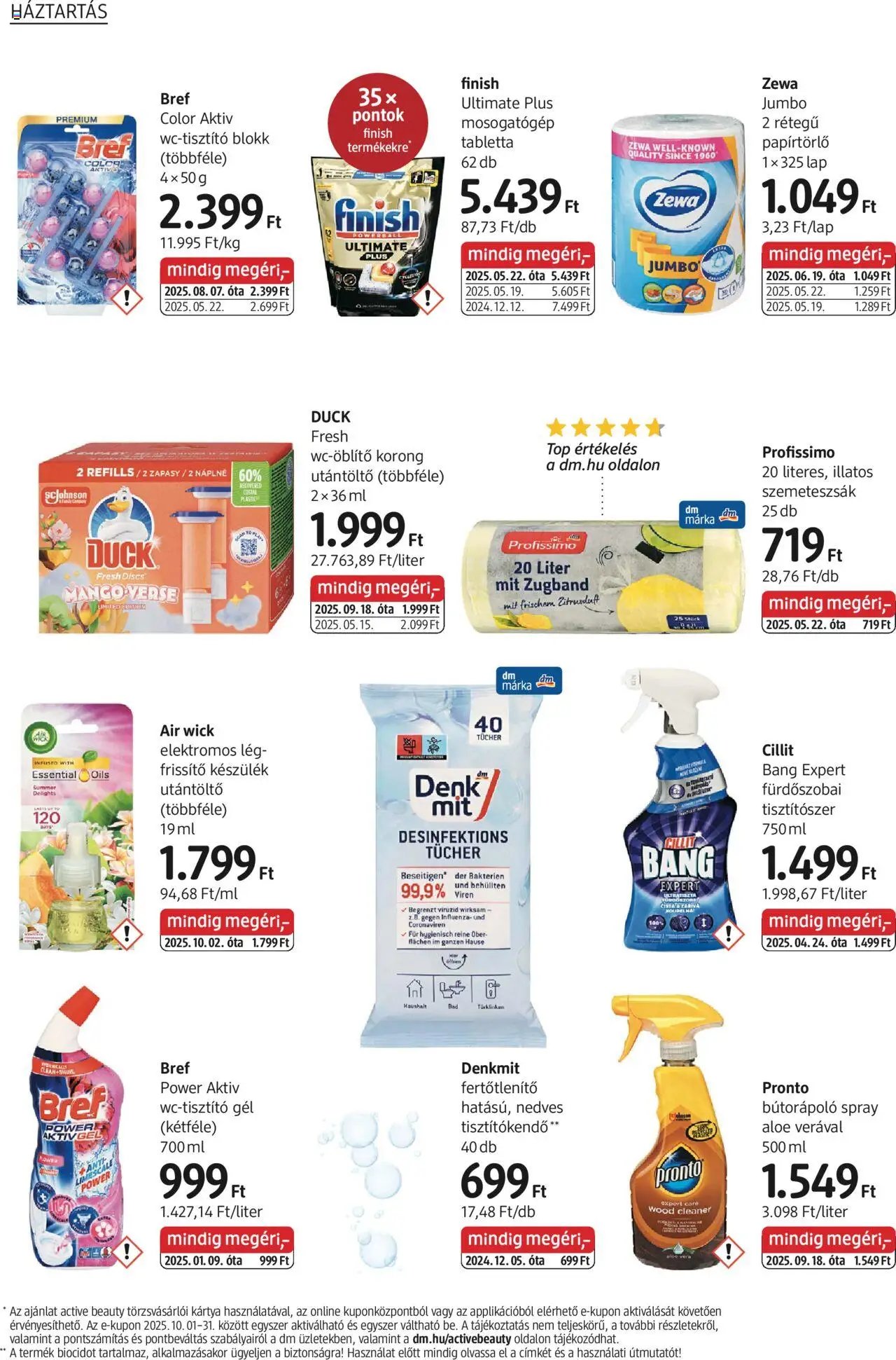 DM Drogerie Markt újság 2025.10.02. Akciós újság DM Drogerie Markt (2025-10-02 - 2025-10-15)
