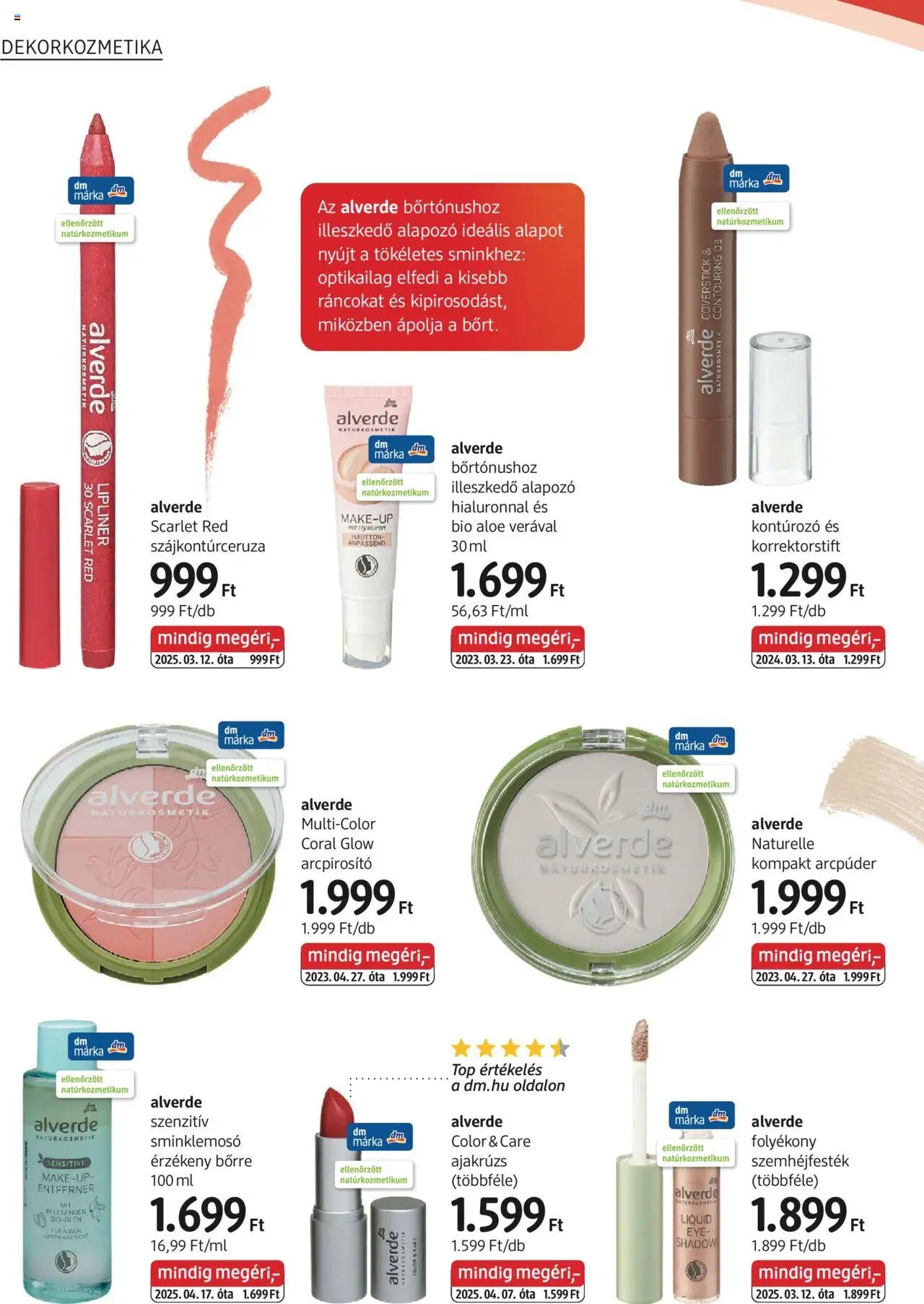 DM Drogerie Markt újság 2025.10.02. Akciós újság DM Drogerie Markt (2025-10-02 - 2025-10-15)