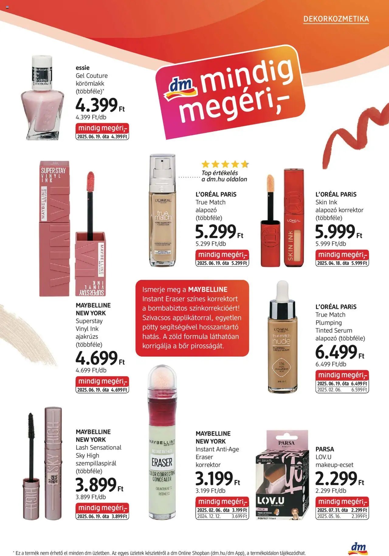 DM Drogerie Markt újság 2025.10.02. Akciós újság DM Drogerie Markt (2025-10-02 - 2025-10-15)