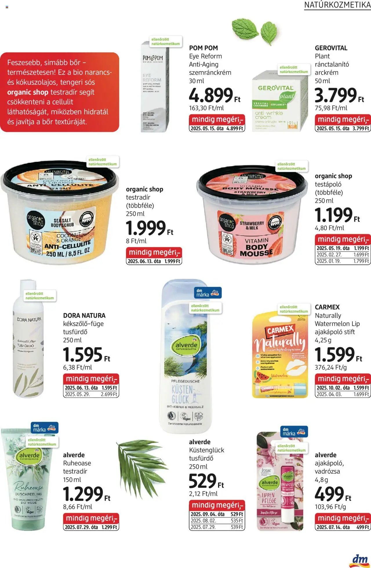 DM Drogerie Markt újság 2025.10.02. Akciós újság DM Drogerie Markt (2025-10-02 - 2025-10-15)