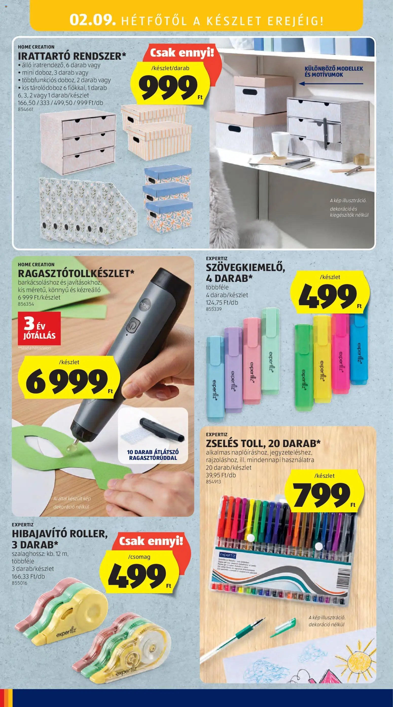 Aldi újság 2026.02.05. Középső sor termékei (2026-02-05 - 2026-02-11)