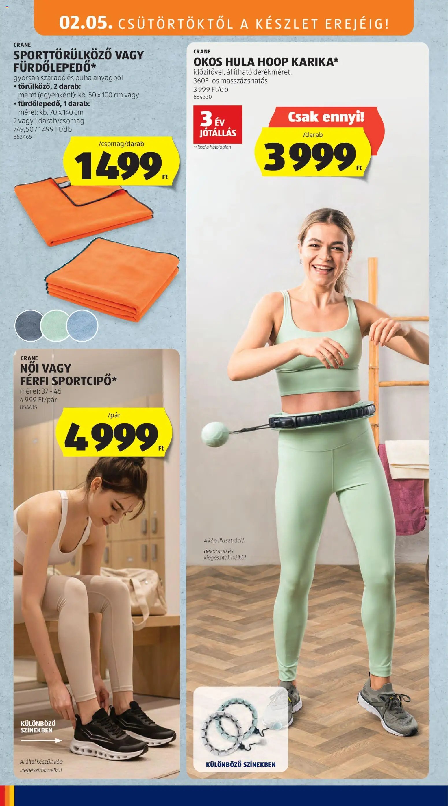 Aldi újság 2026.02.05. Középső sor termékei (2026-02-05 - 2026-02-11)