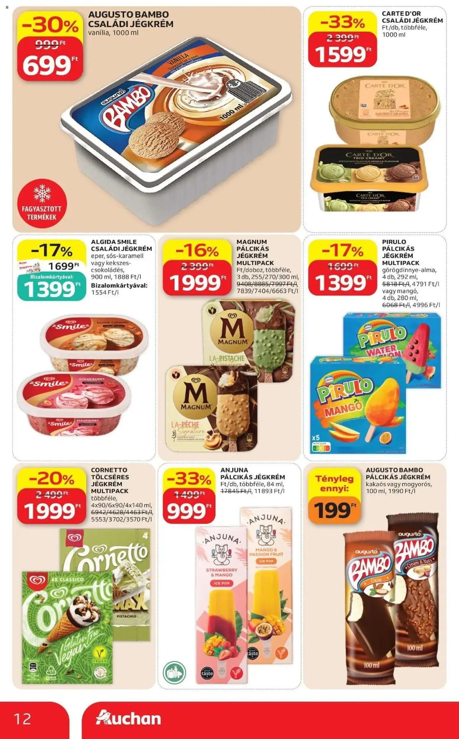 Auchan újság 2026.08.06. Auchan akciós újság Szolnok