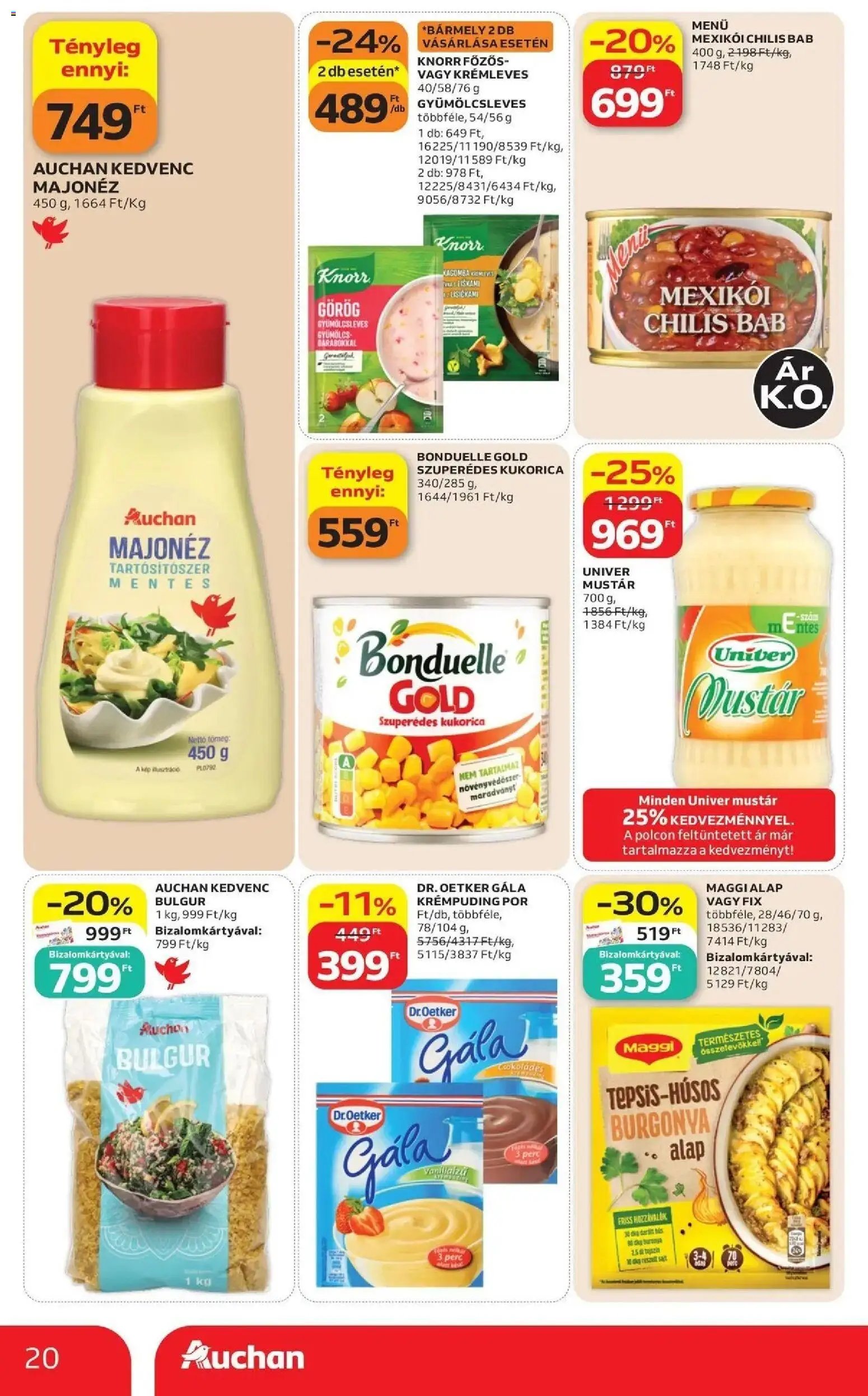 Auchan újság 2026.08.06. Auchan akciós újság Szolnok