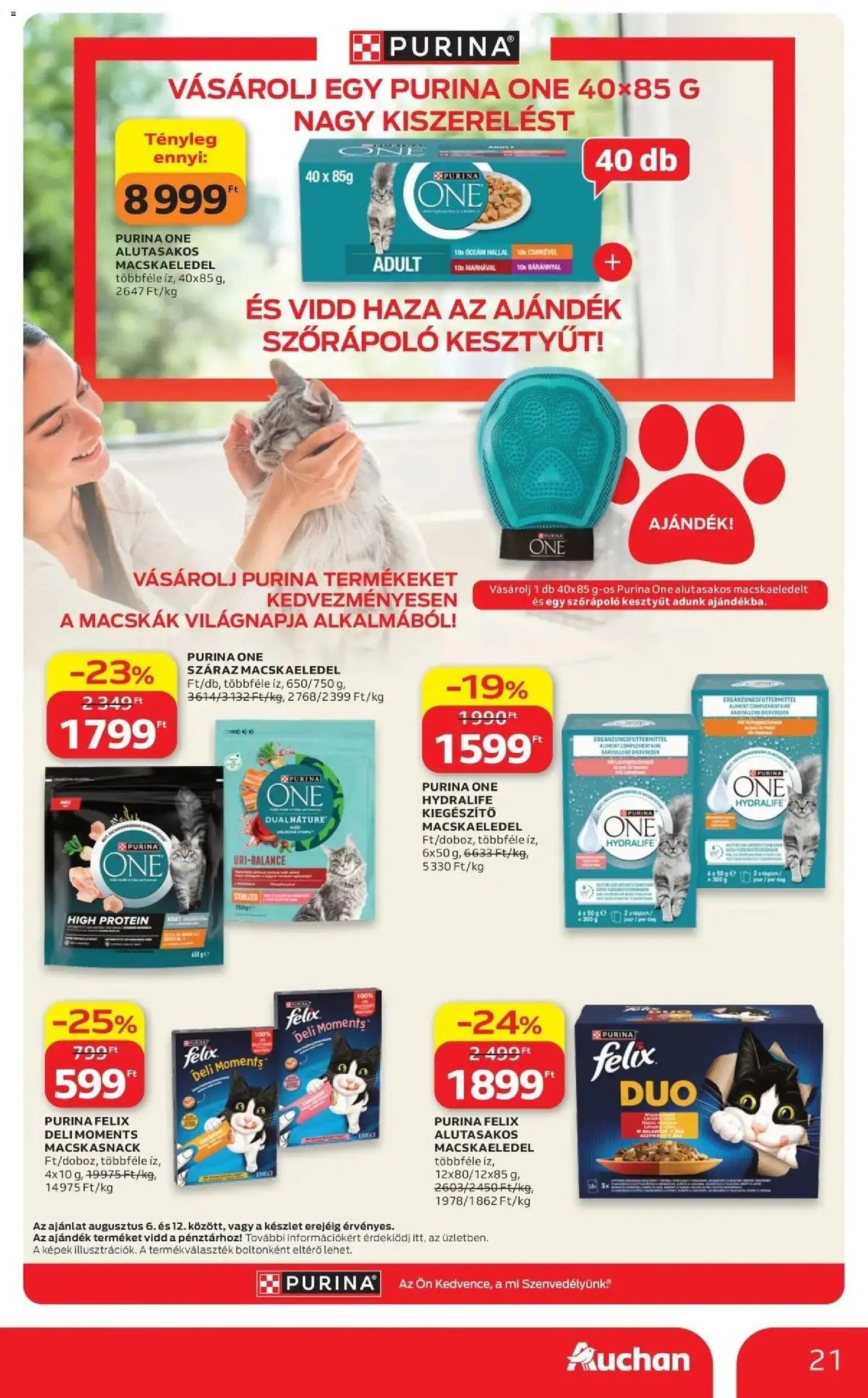 Auchan újság 2026.08.06. Auchan akciós újság Szolnok