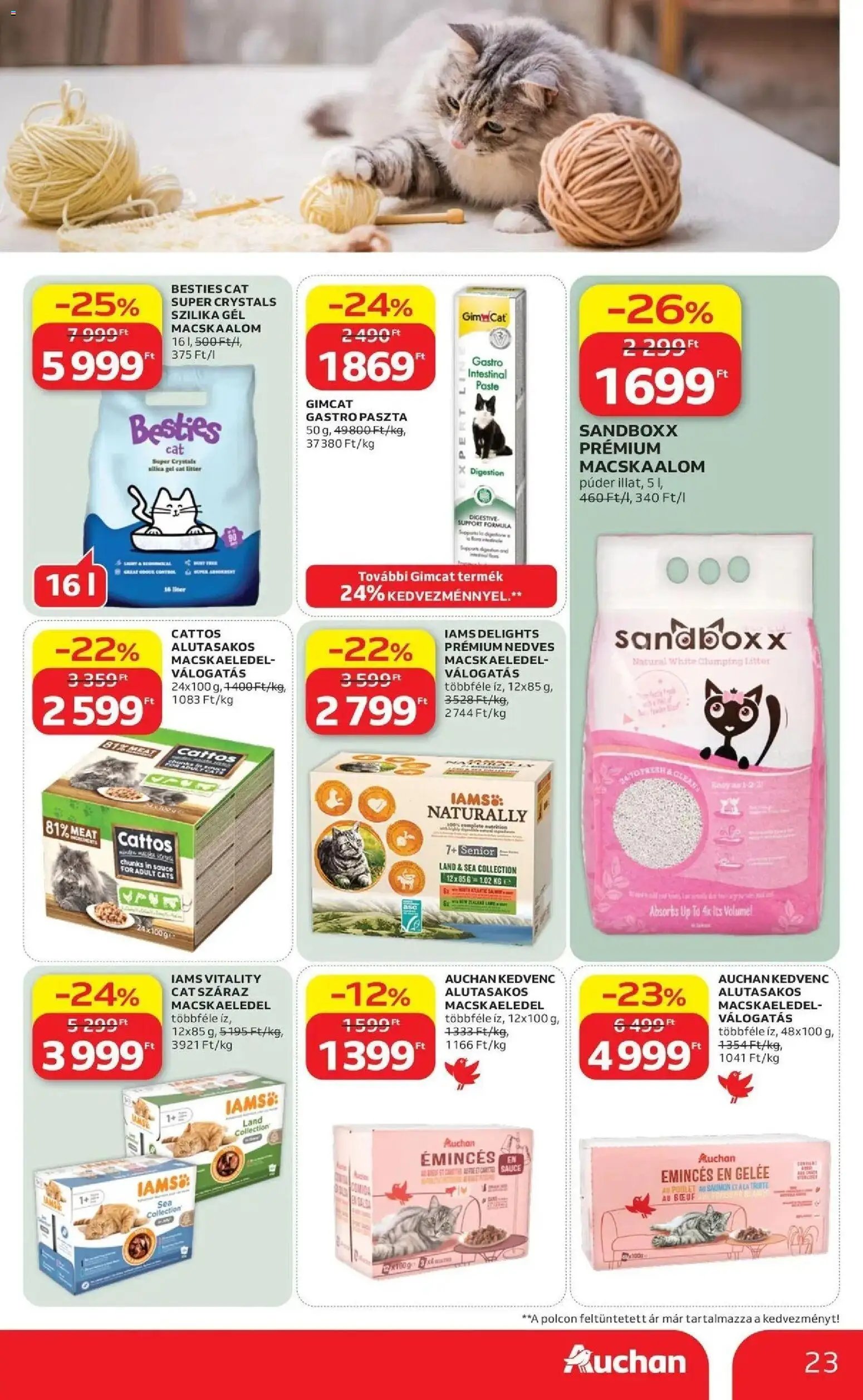 Auchan újság 2026.08.06. Auchan akciós újság Szolnok