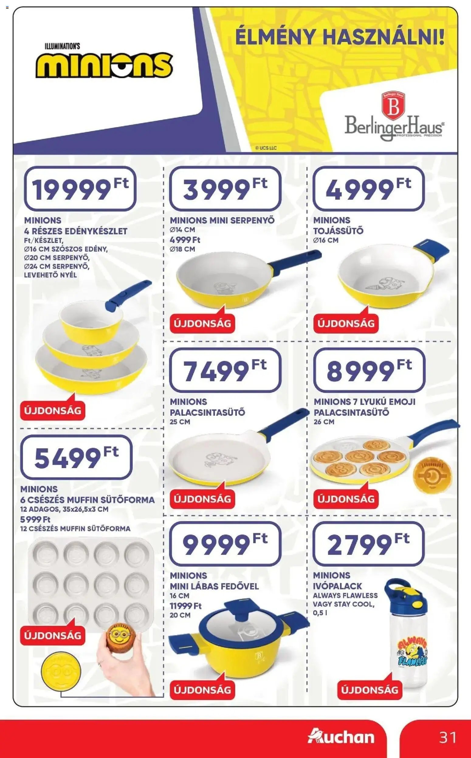 Auchan újság 2026.08.06. Auchan akciós újság Szolnok