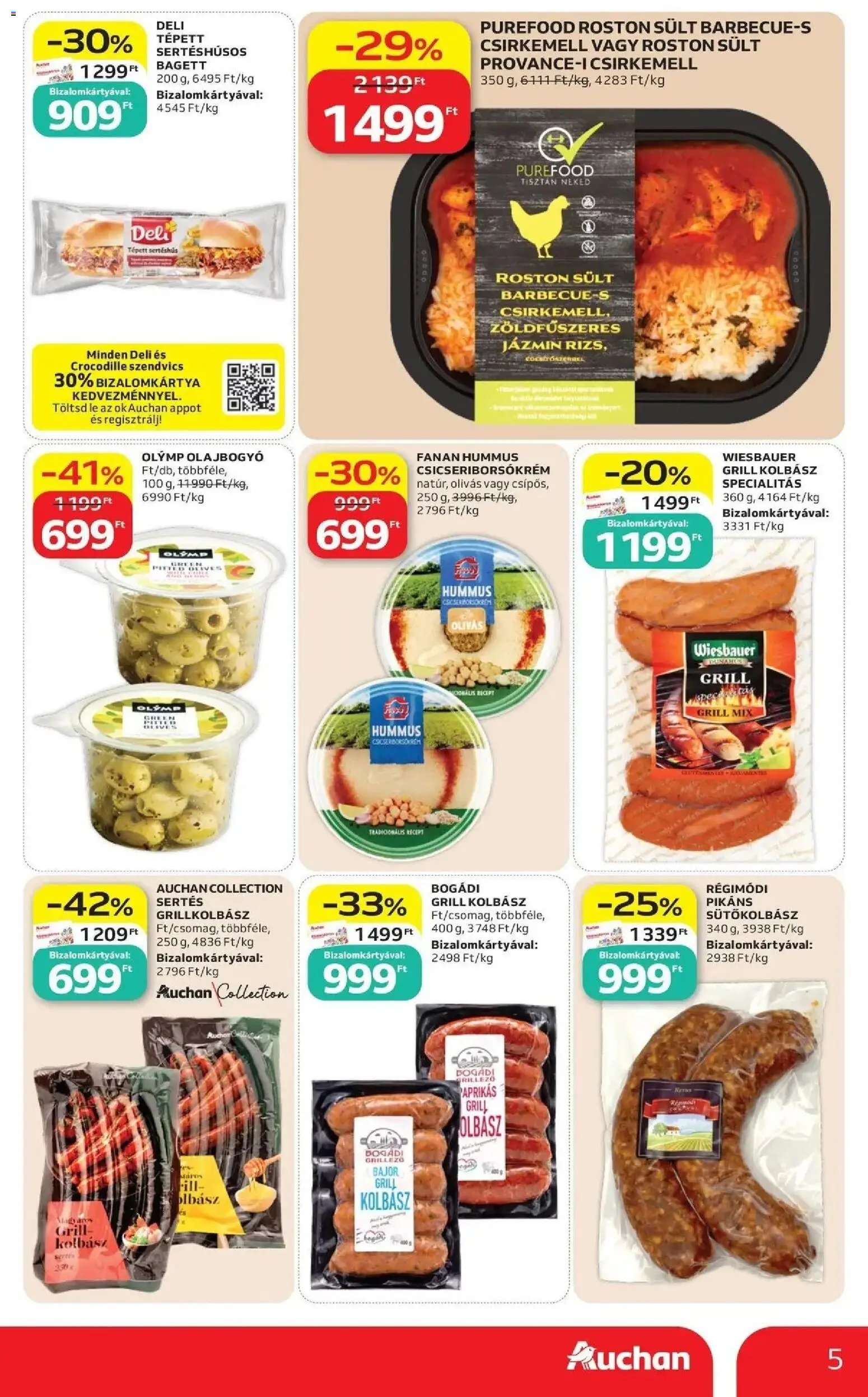 Auchan újság 2026.08.06. Auchan akciós újság Szolnok